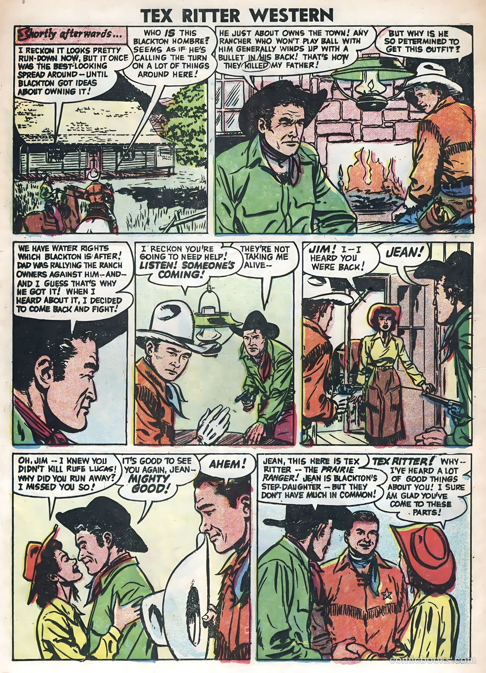 Tex Ritter Western #31 (1955) — page 24 of 36