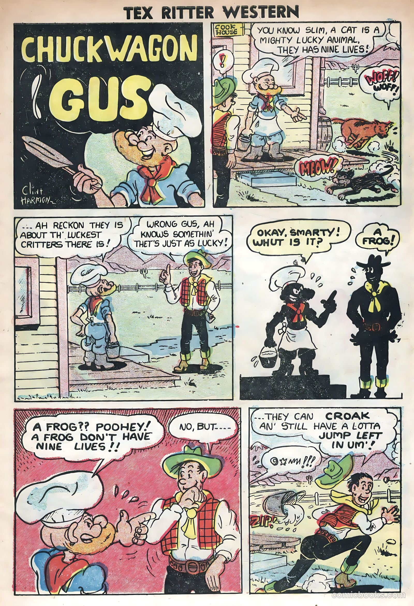 Tex Ritter Western #31 (1955) — page 29 of 36
