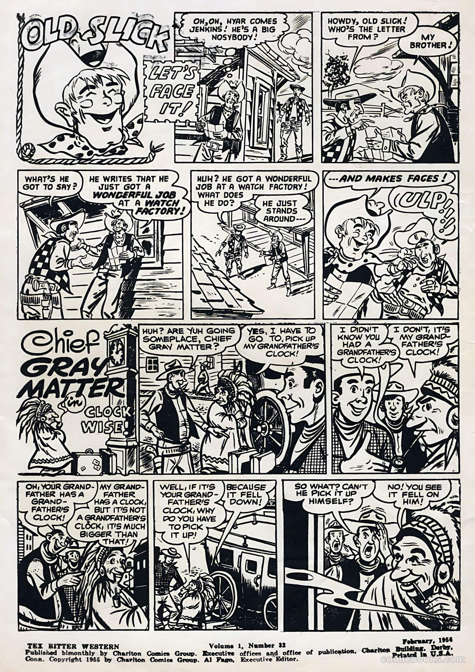 Tex Ritter Western #32 (1956) — page 2 of 36