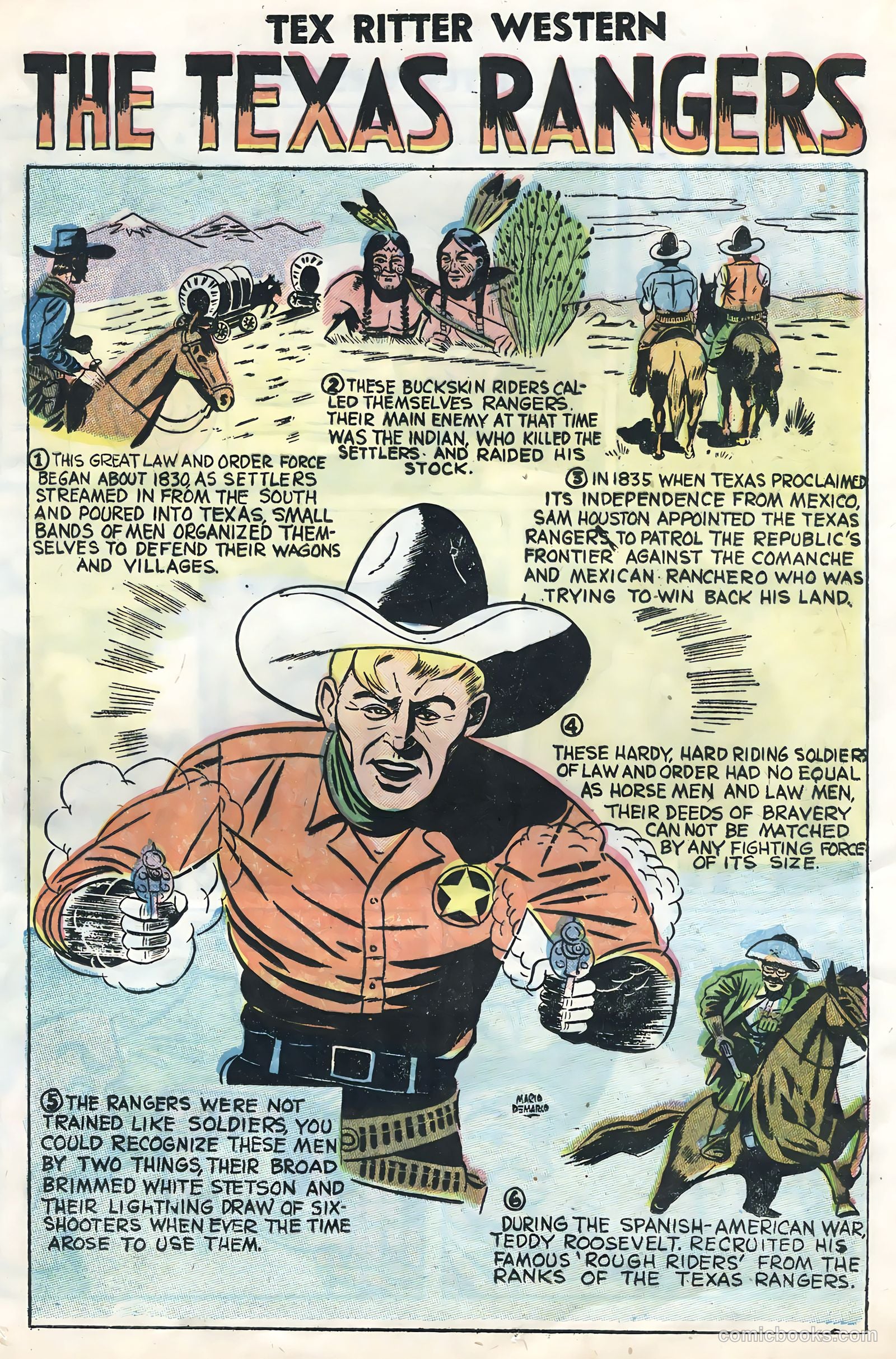 Tex Ritter Western #32 (1956) — page 25 of 36