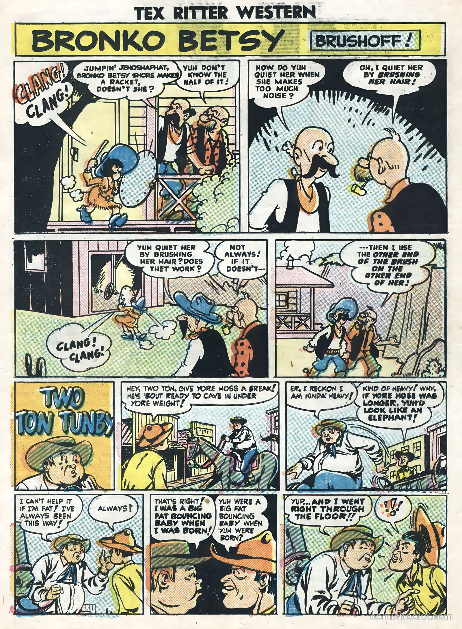 Tex Ritter Western #33 (1956) — page 15 of 36