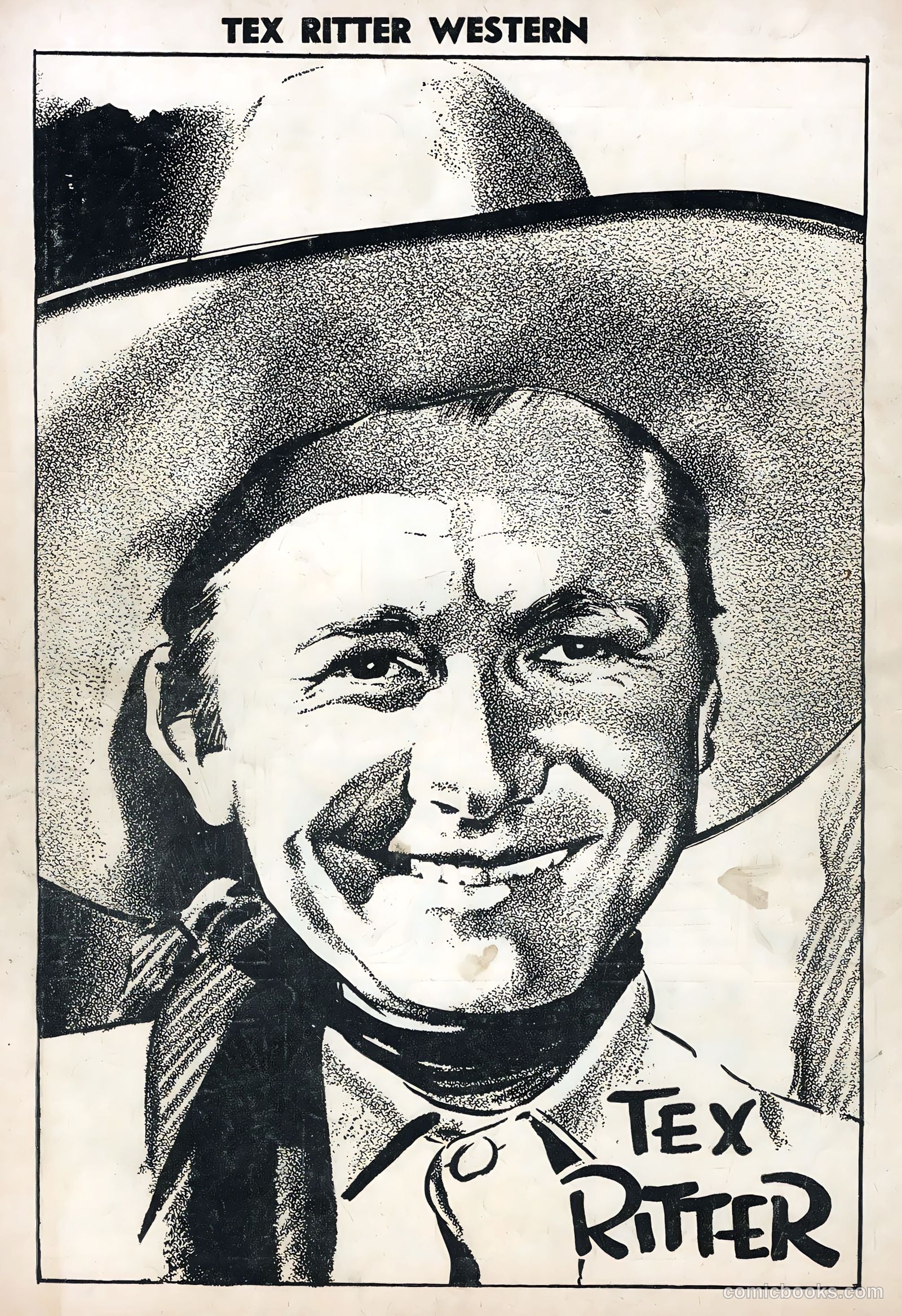 Tex Ritter Western #33 (1956) — page 36 of 36