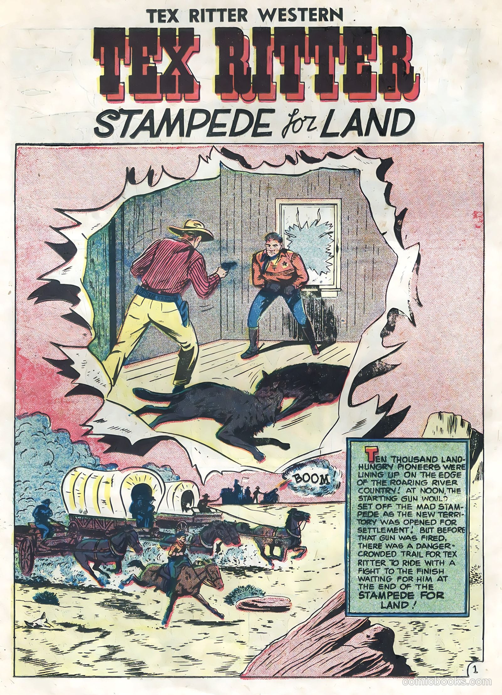 Tex Ritter Western #34 (1956) — page 26 of 36