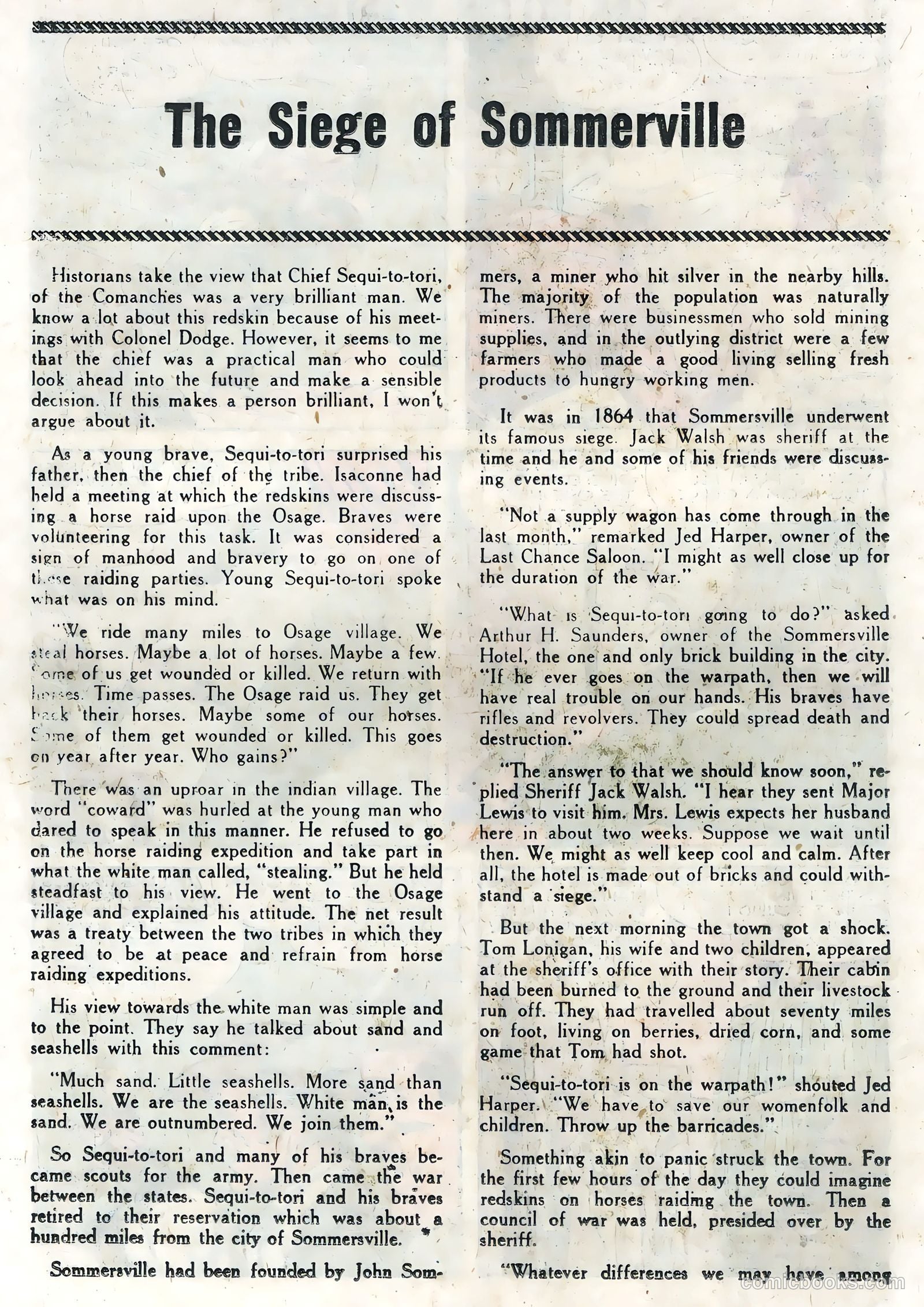 Tex Ritter Western #35 (1957) — page 18 of 36