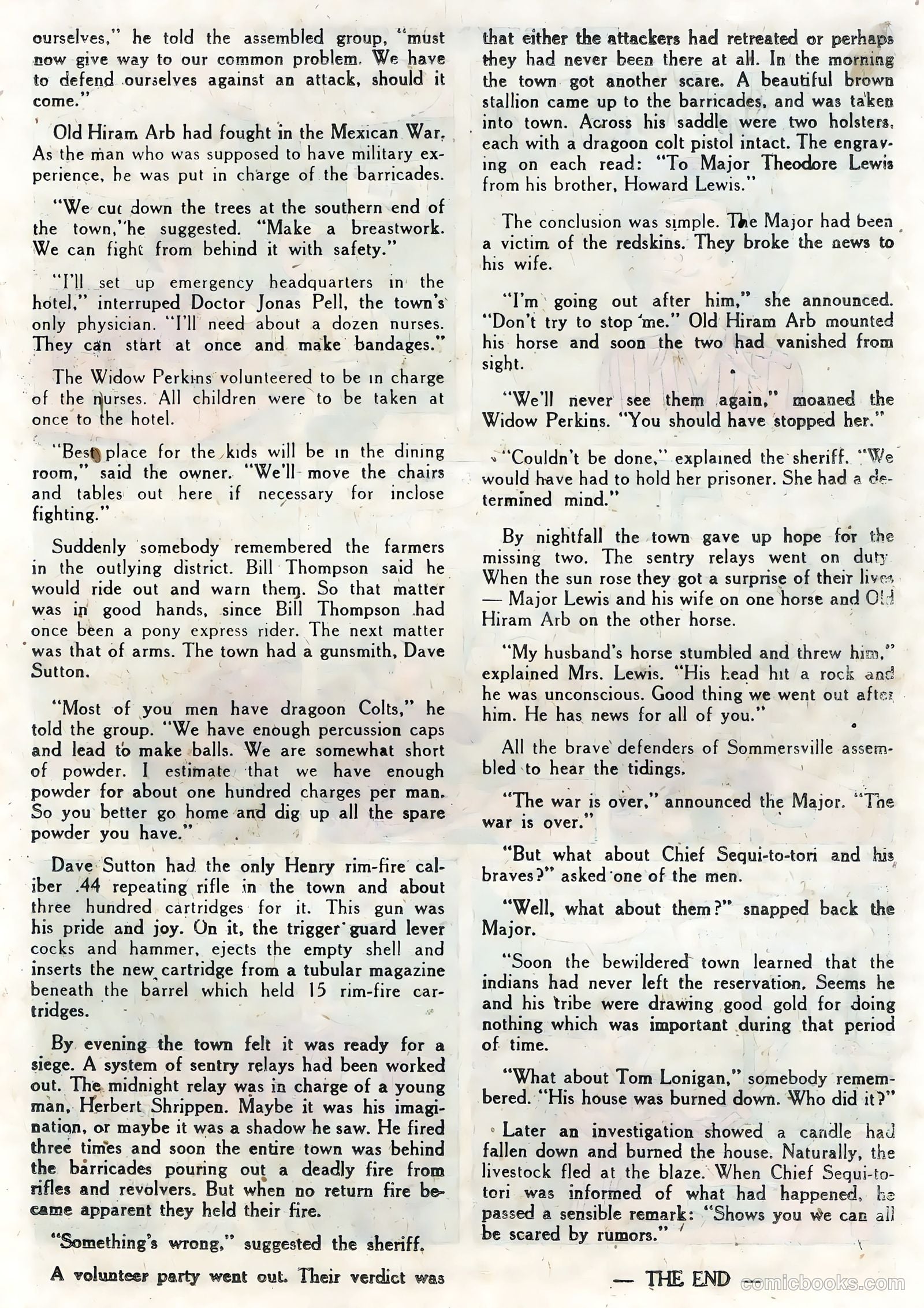 Tex Ritter Western #35 (1957) — page 19 of 36