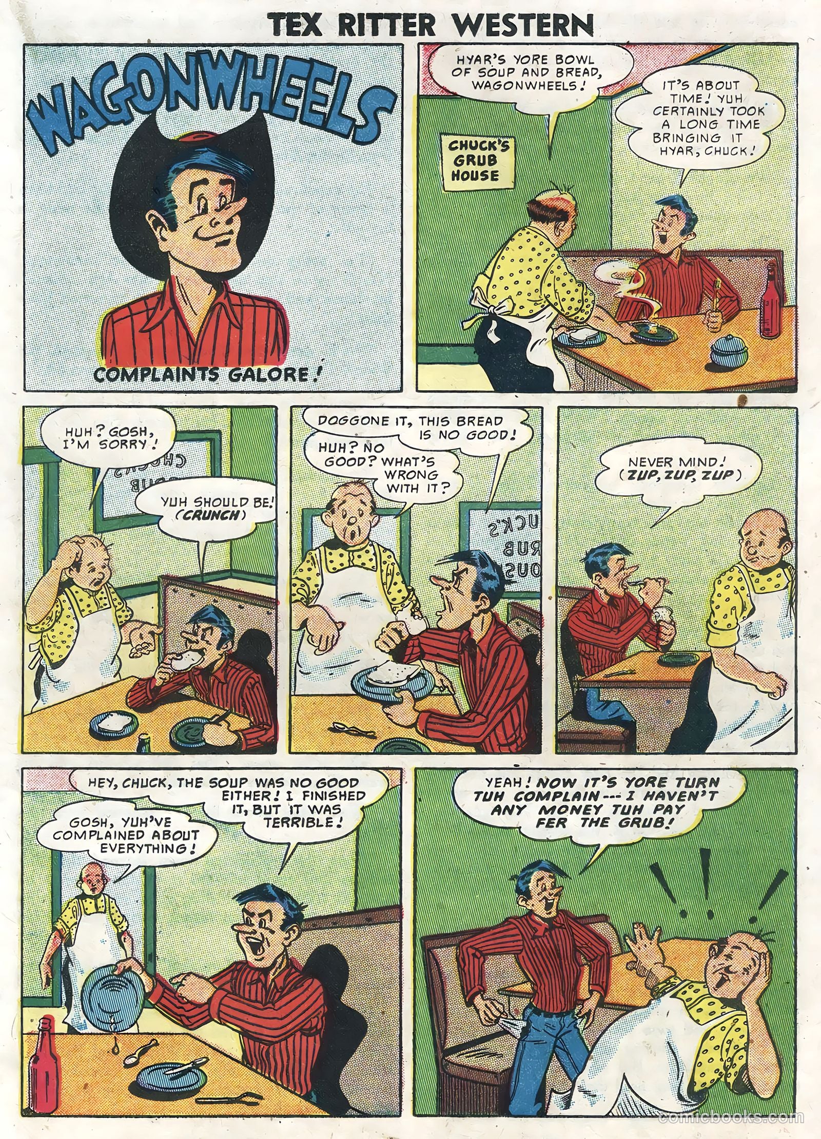 Tex Ritter Western #35 (1957) — page 20 of 36