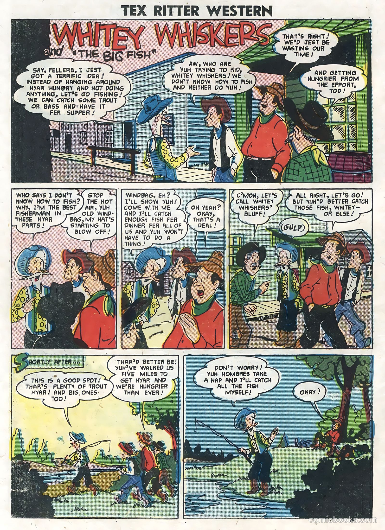 Tex Ritter Western #35 (1957) — page 26 of 36