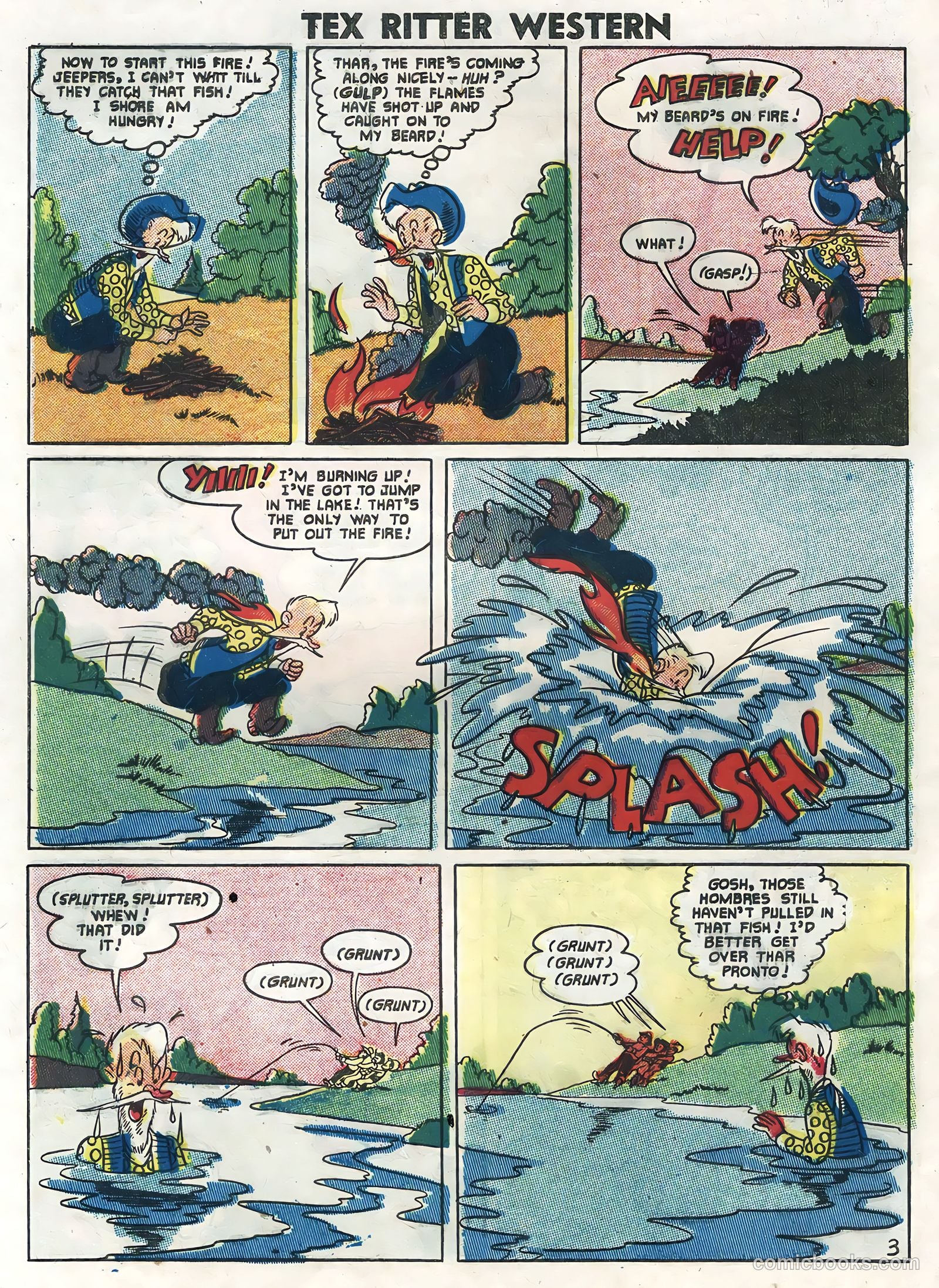 Tex Ritter Western #35 (1957) — page 28 of 36