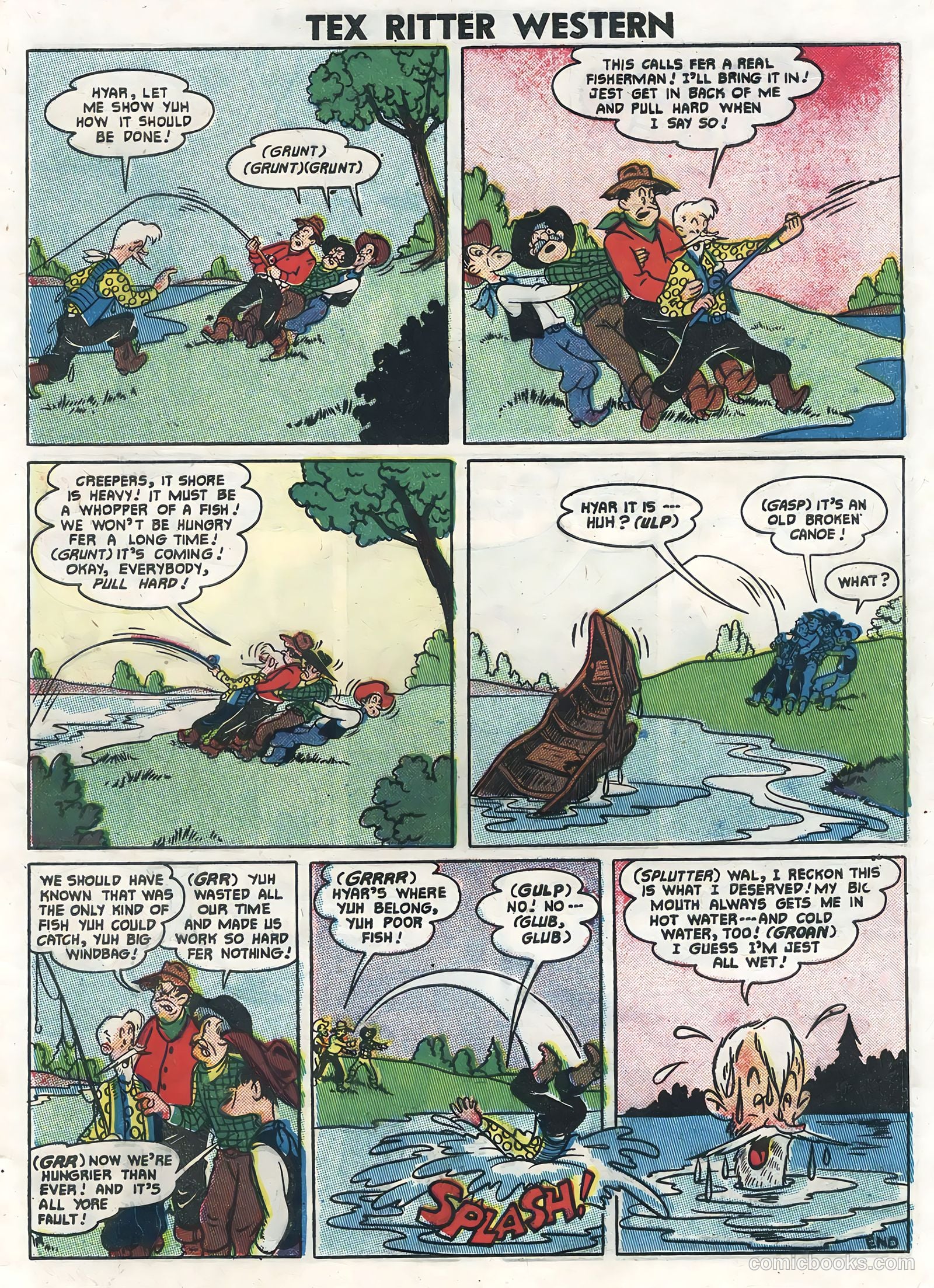 Tex Ritter Western #35 (1957) — page 29 of 36
