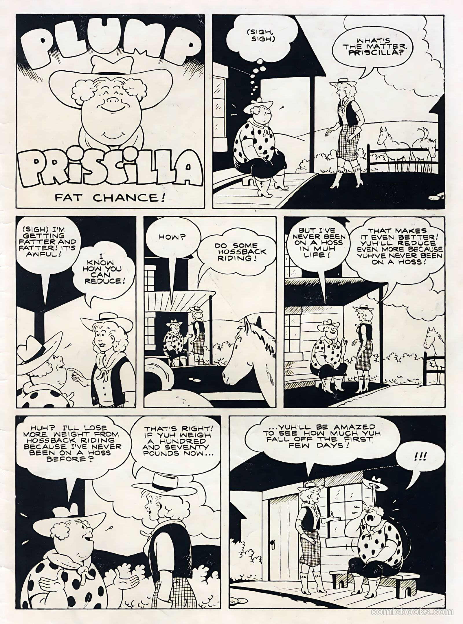 Tex Ritter Western #35 (1957) — page 35 of 36