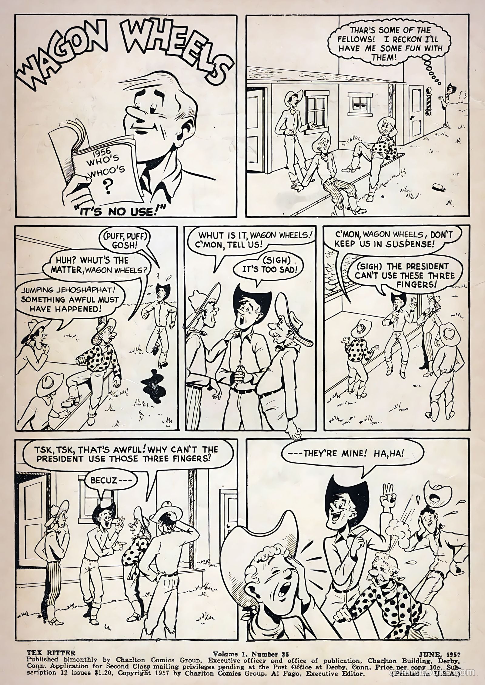 Tex Ritter Western #36 (1957) — page 2 of 36