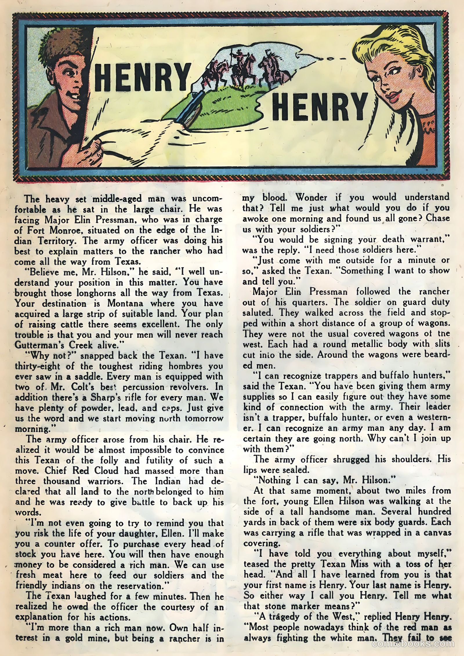 Tex Ritter Western #36 (1957) — page 16 of 36