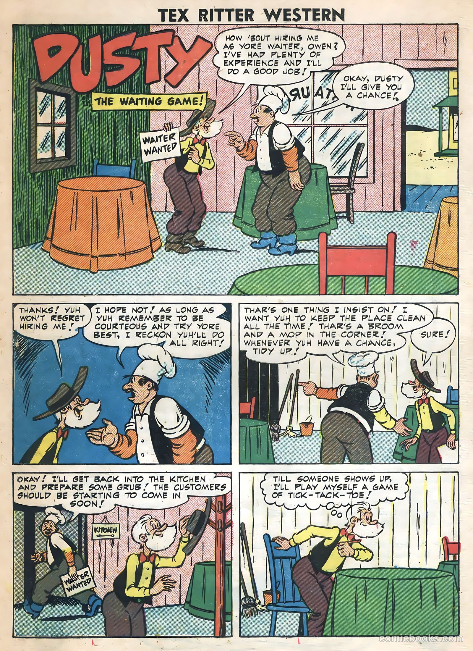 Tex Ritter Western #36 (1957) — page 18 of 36