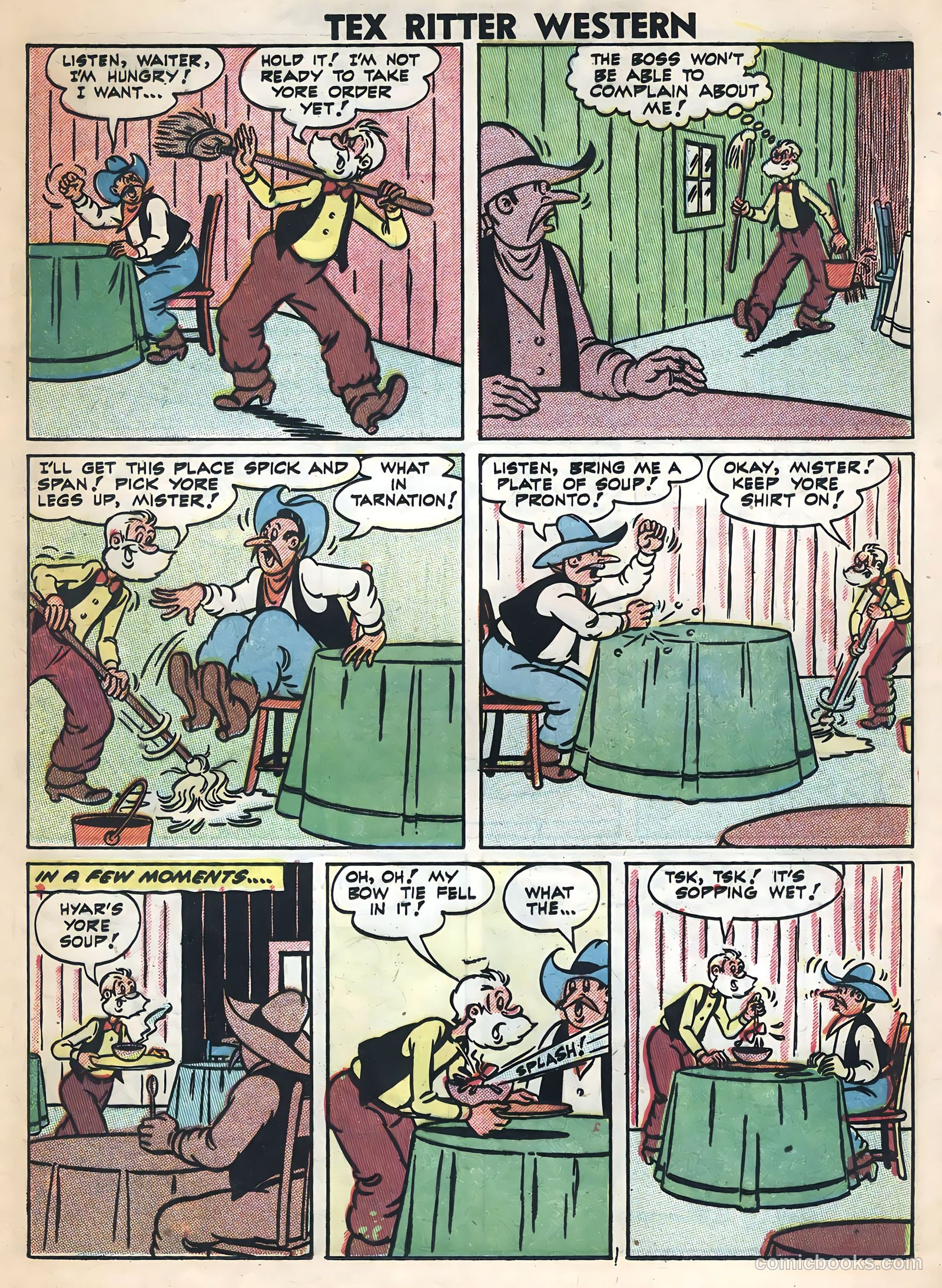 Tex Ritter Western #36 (1957) — page 20 of 36
