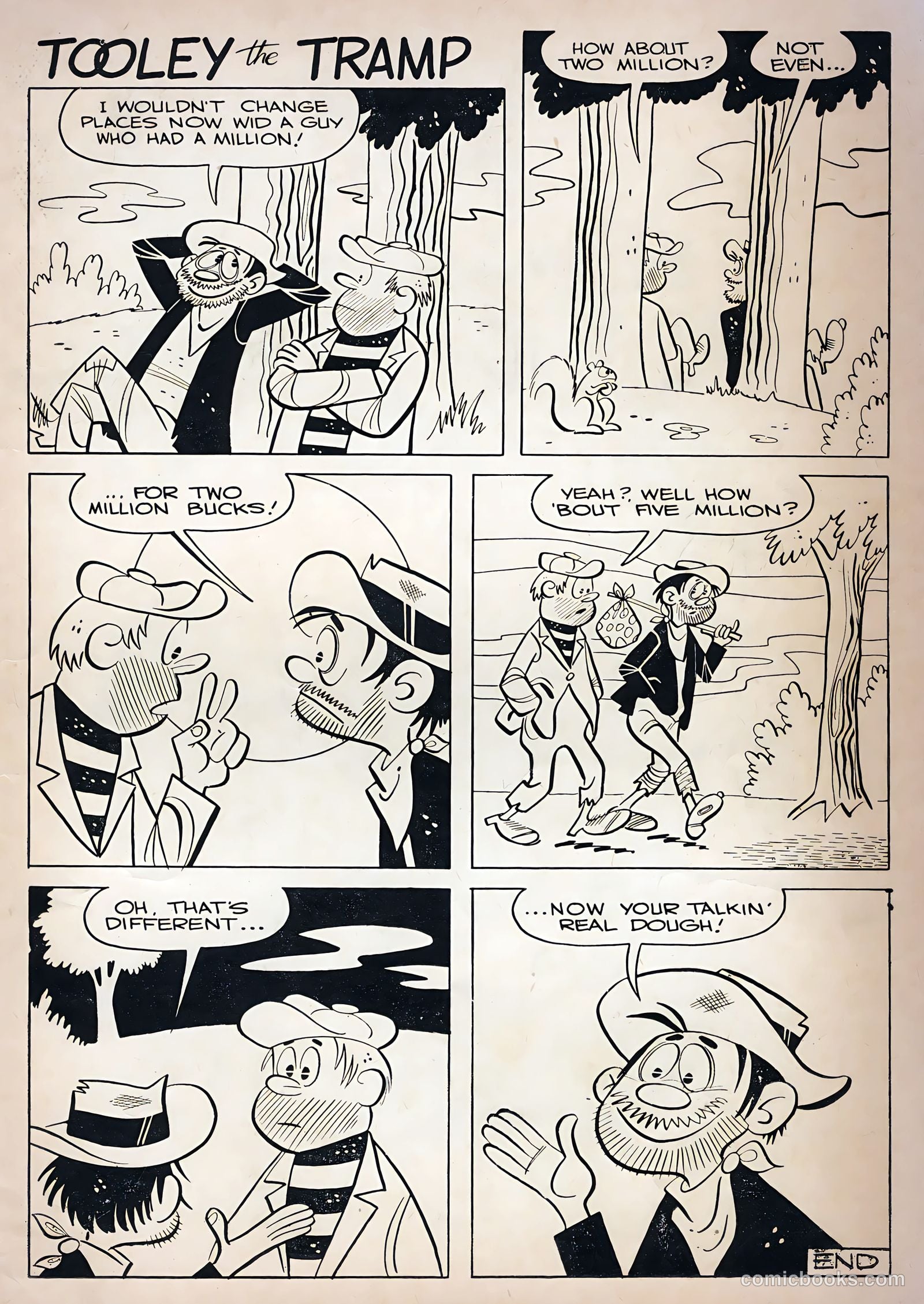 Tex Ritter Western #36 (1957) — page 35 of 36