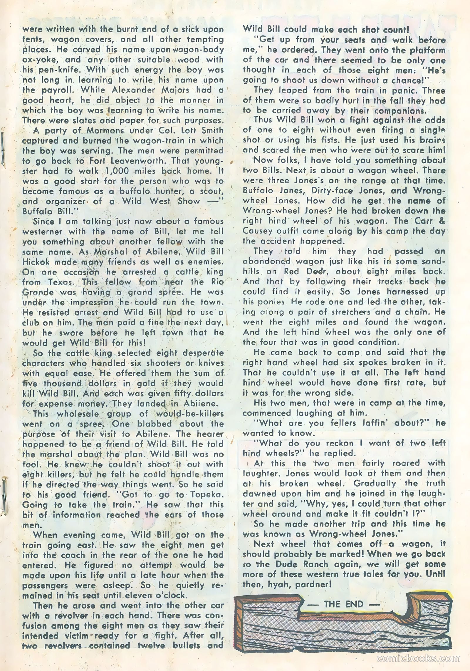 Tex Ritter Western #38 (1957) — page 19 of 36