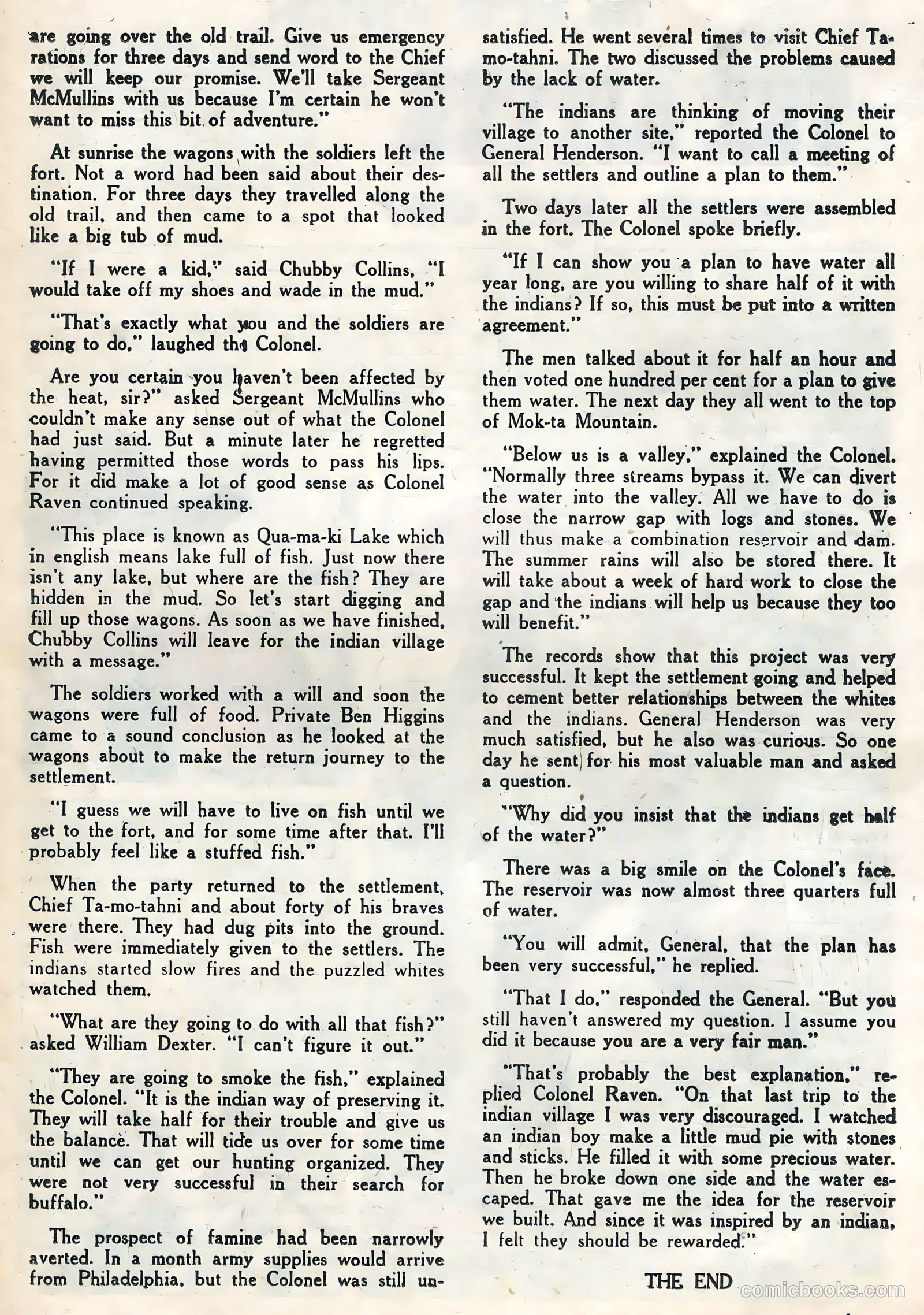 Tex Ritter Western #39 (1958) — page 19 of 36