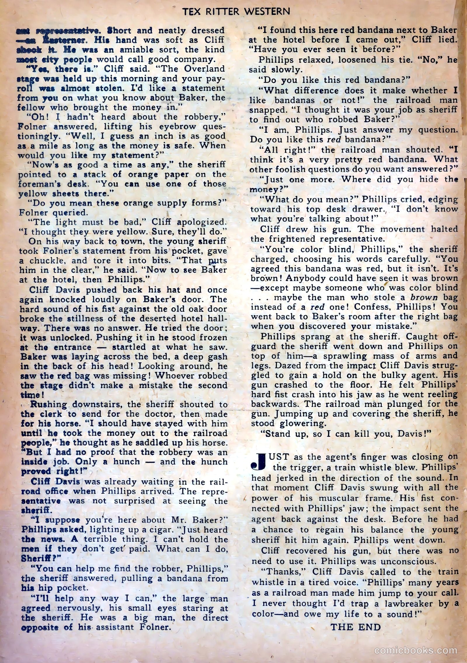 Tex Ritter Western #4 (1951) — page 14 of 36