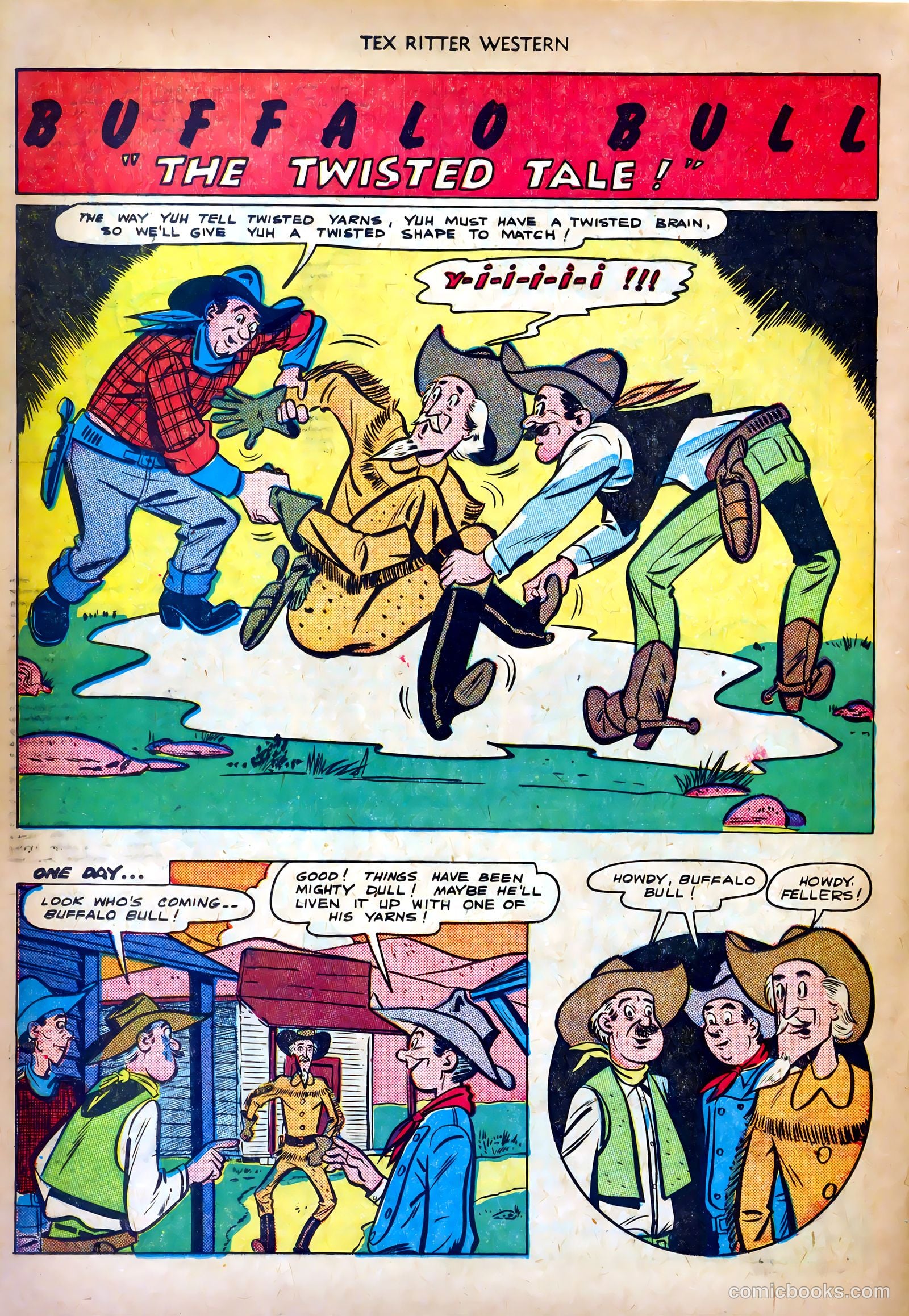 Tex Ritter Western #4 (1951) — page 24 of 36