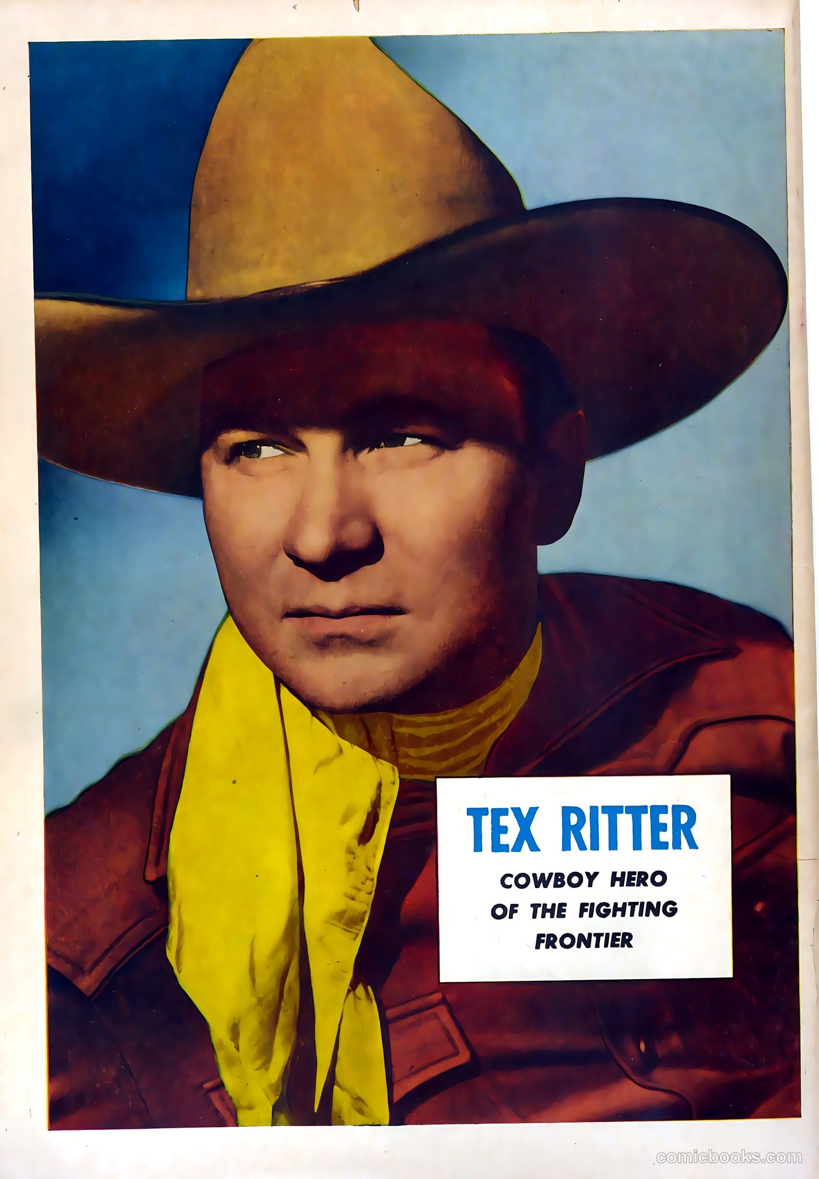 Tex Ritter Western #4 (1951) — page 36 of 36