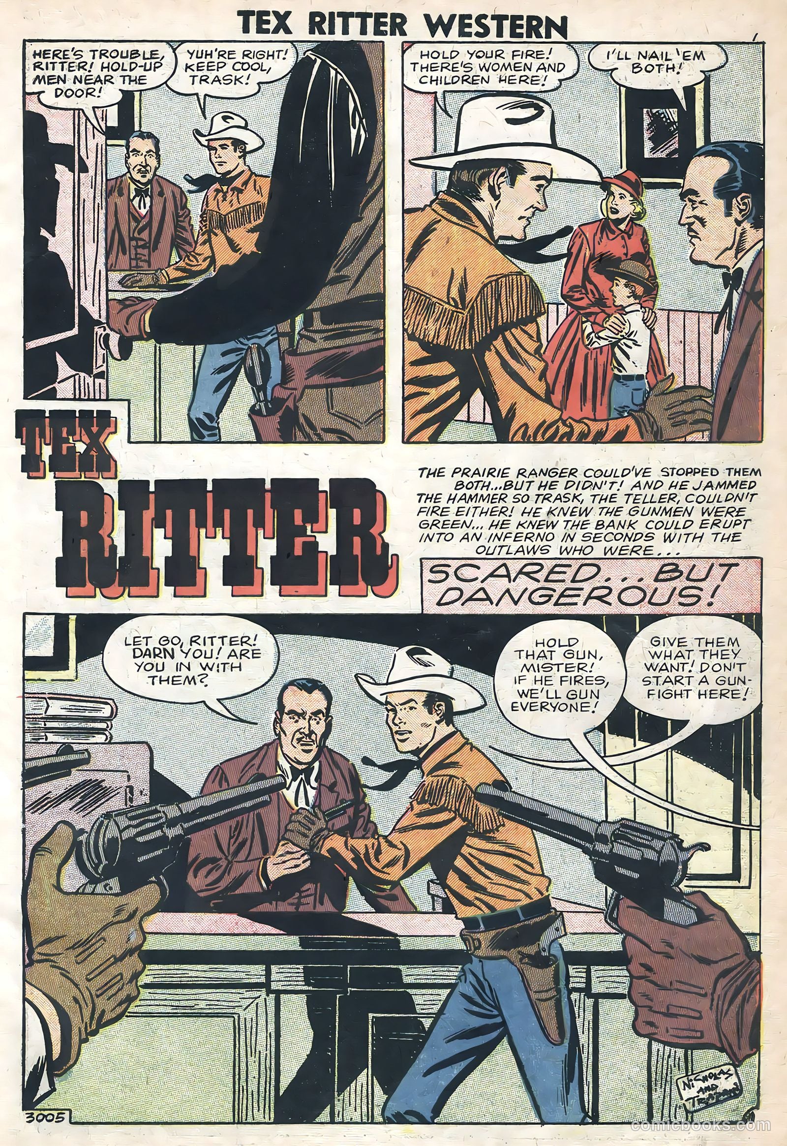 Tex Ritter Western #40 (1958) — page 3 of 36