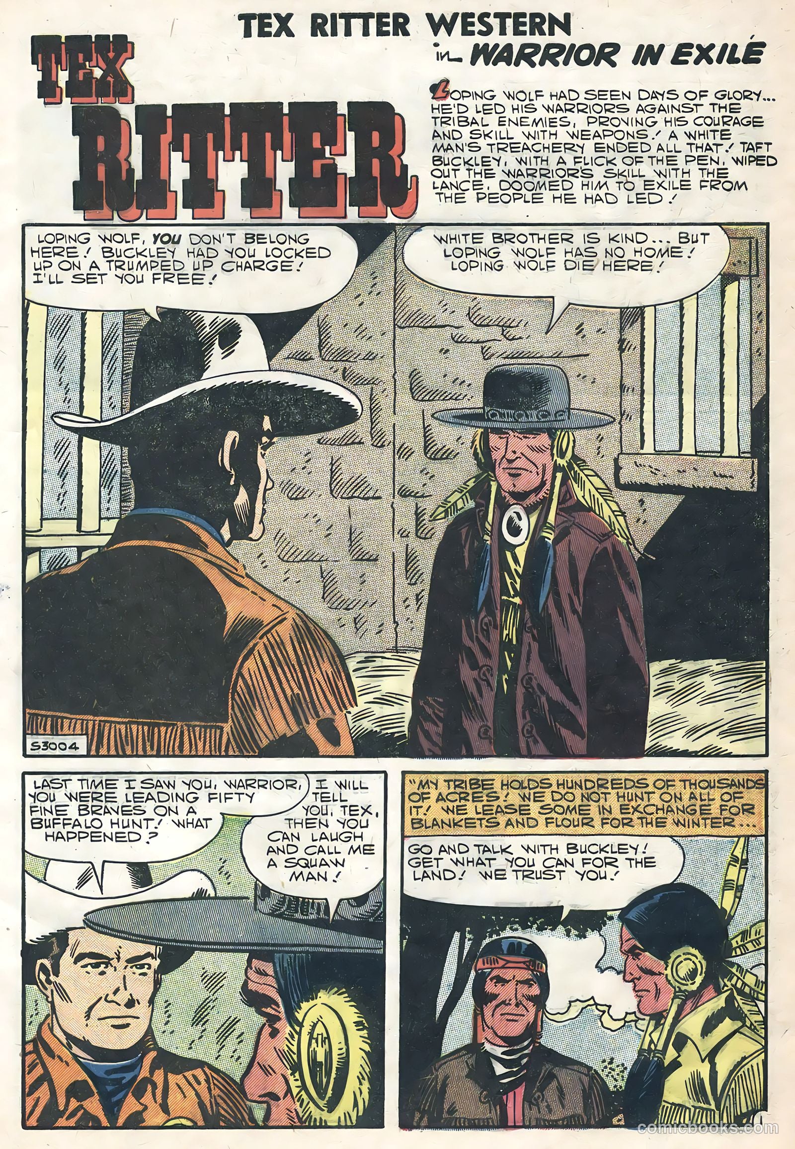 Tex Ritter Western #40 (1958) — page 9 of 36