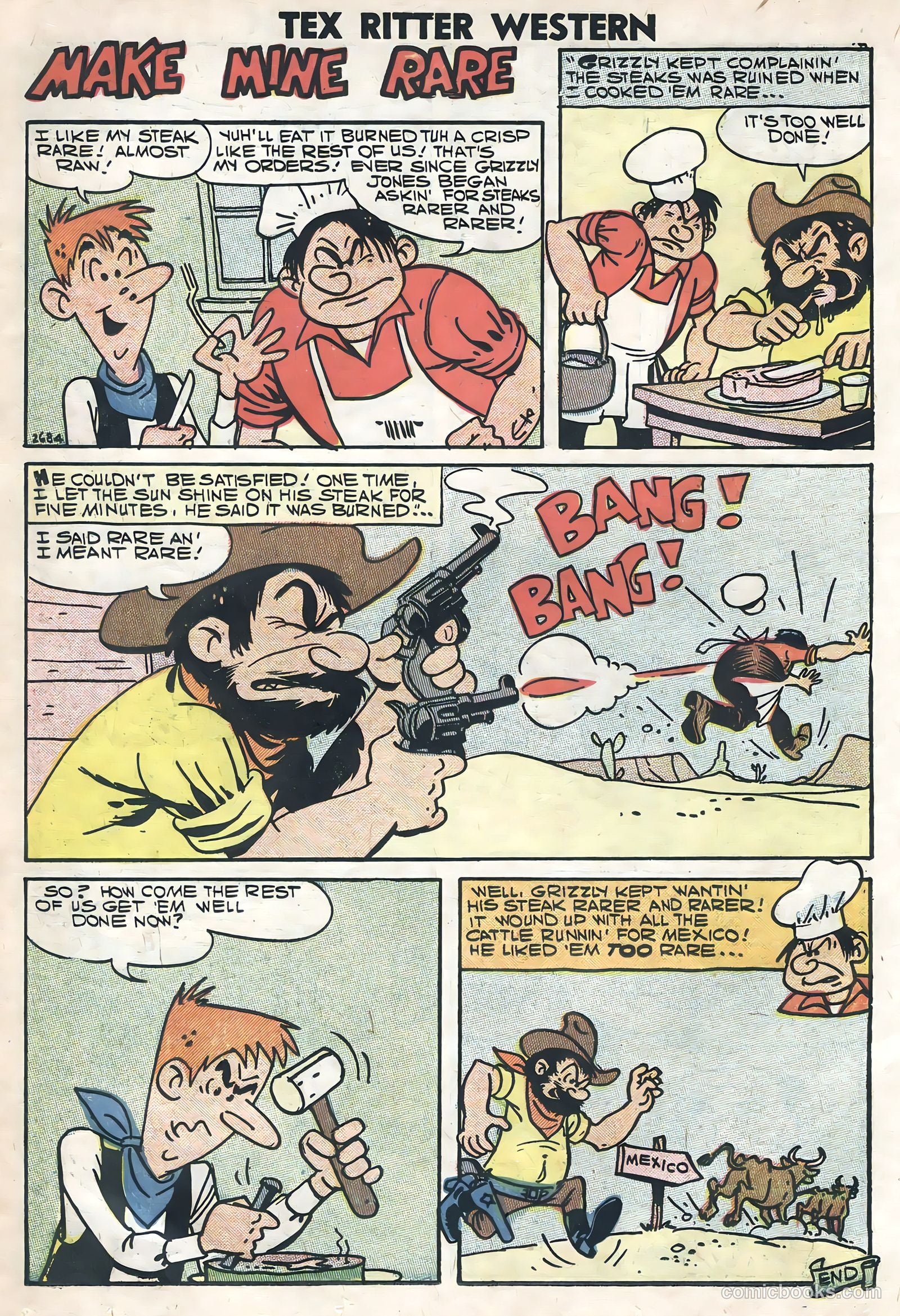 Tex Ritter Western #40 (1958) — page 14 of 36