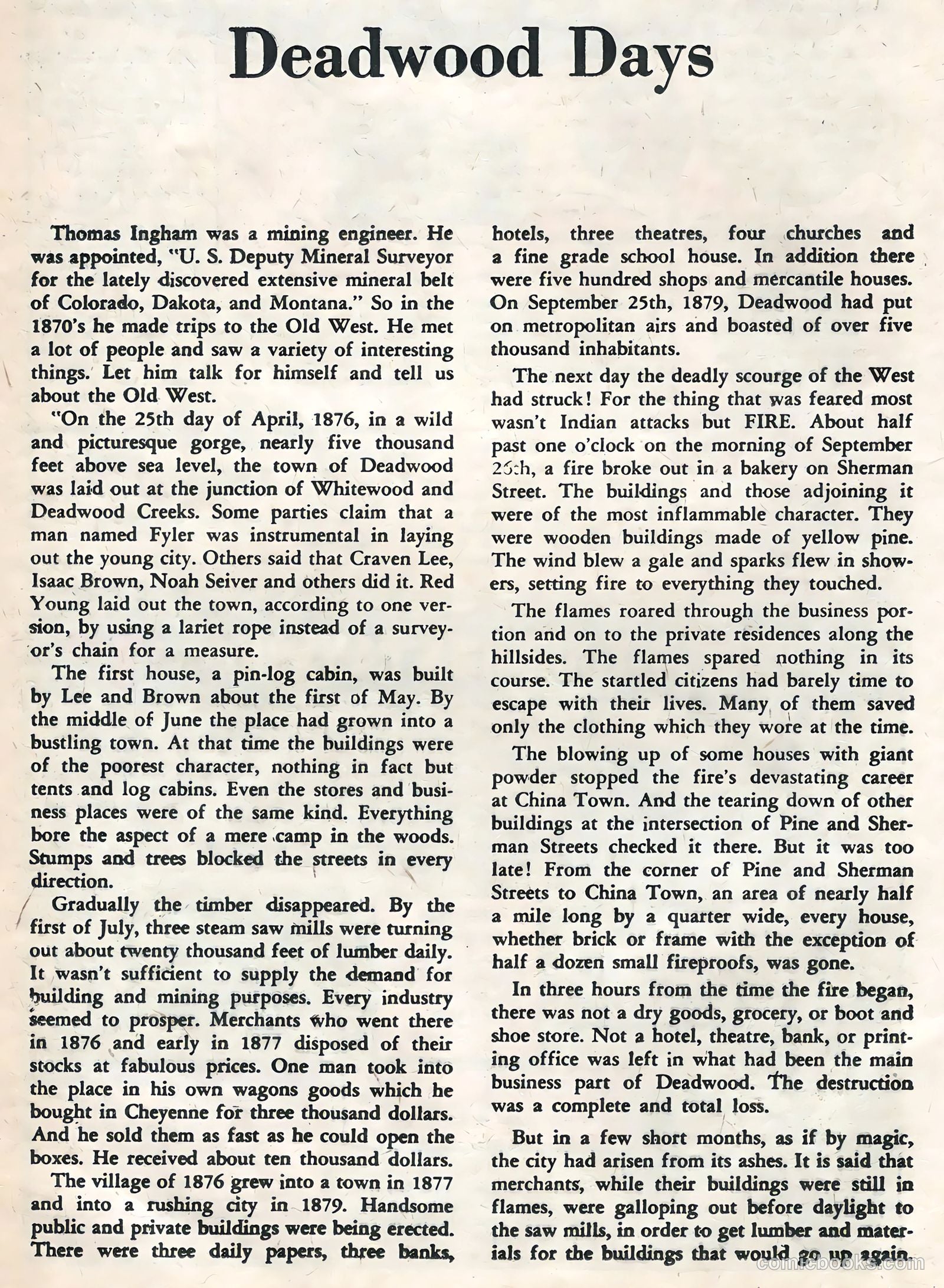 Tex Ritter Western #40 (1958) — page 16 of 36