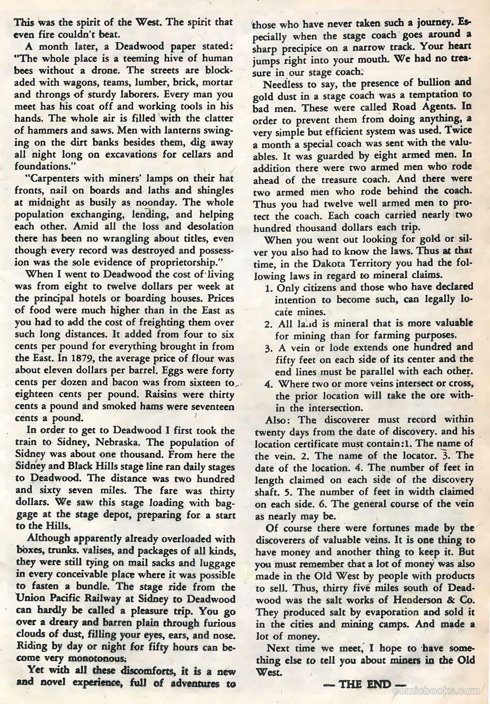 Tex Ritter Western #40 (1958) — page 17 of 36