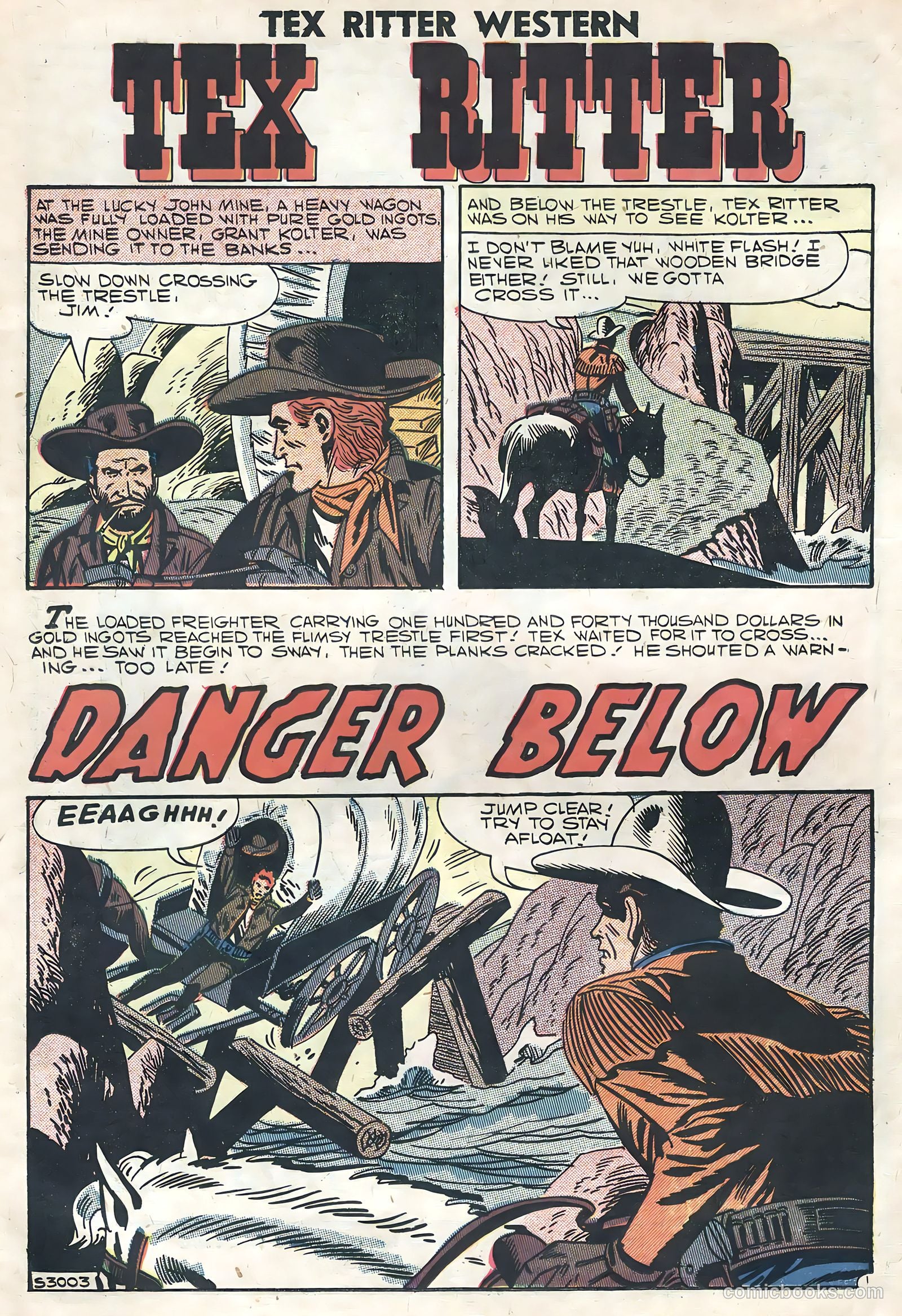 Tex Ritter Western #40 (1958) — page 26 of 36