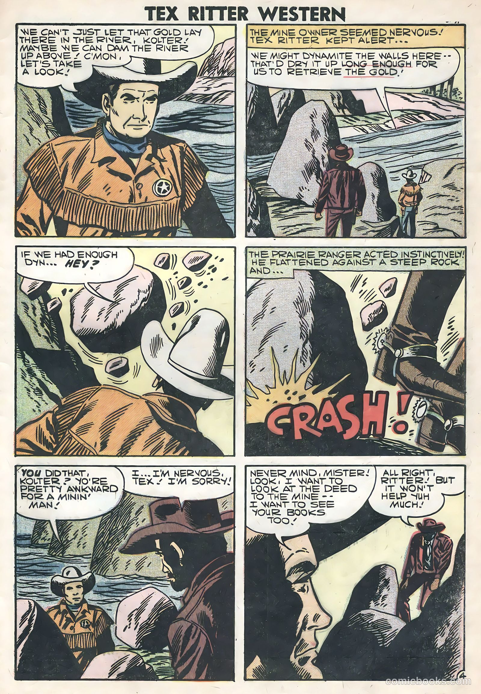Tex Ritter Western #40 (1958) — page 29 of 36