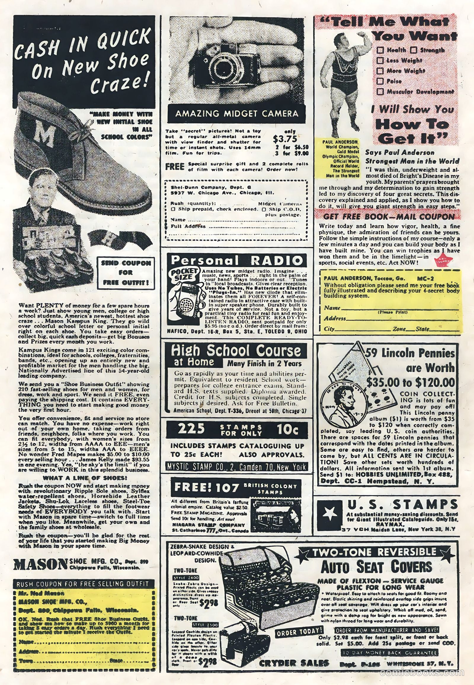 Tex Ritter Western #41 (1958) — page 22 of 36