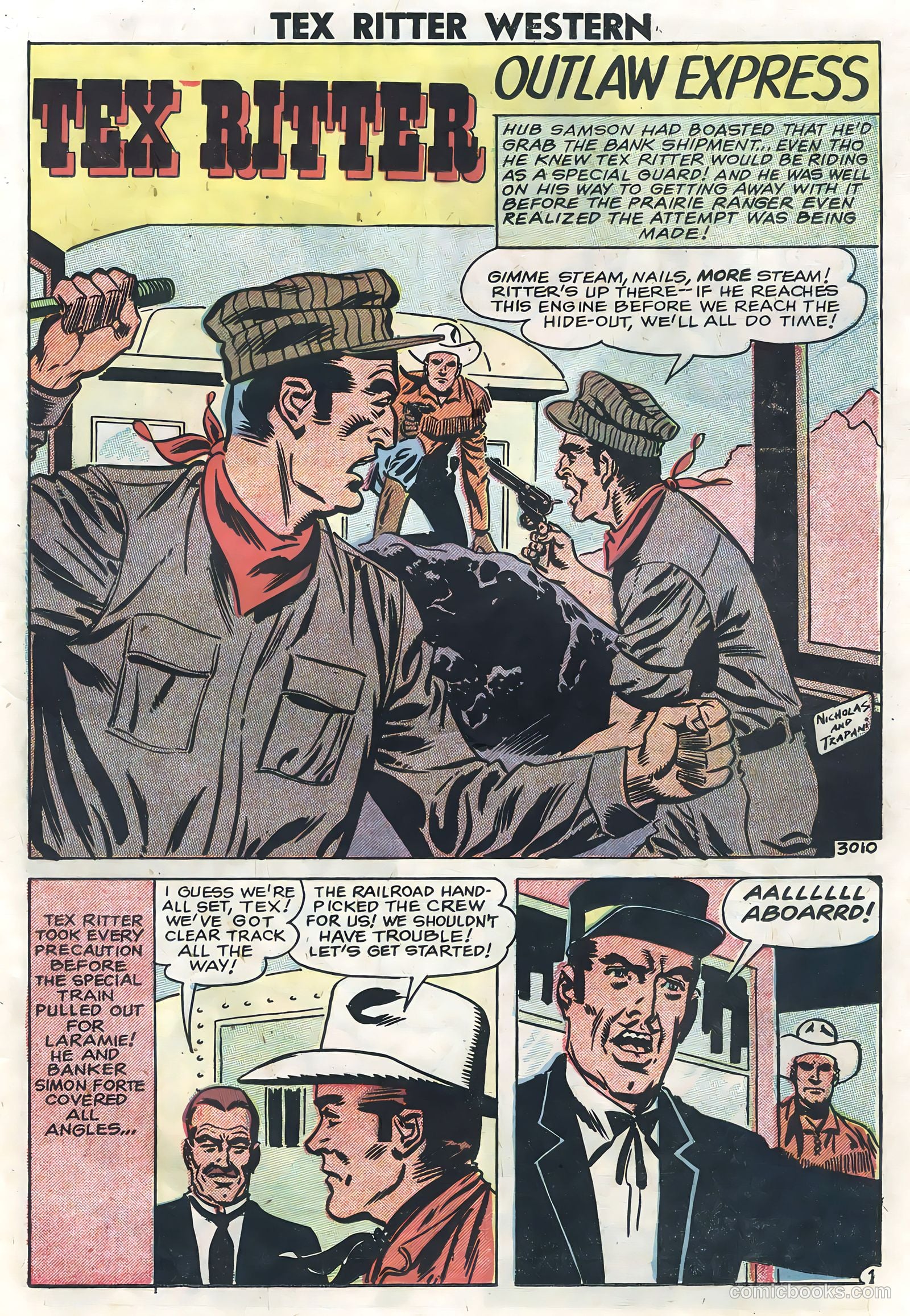 Tex Ritter Western #41 (1958) — page 23 of 36