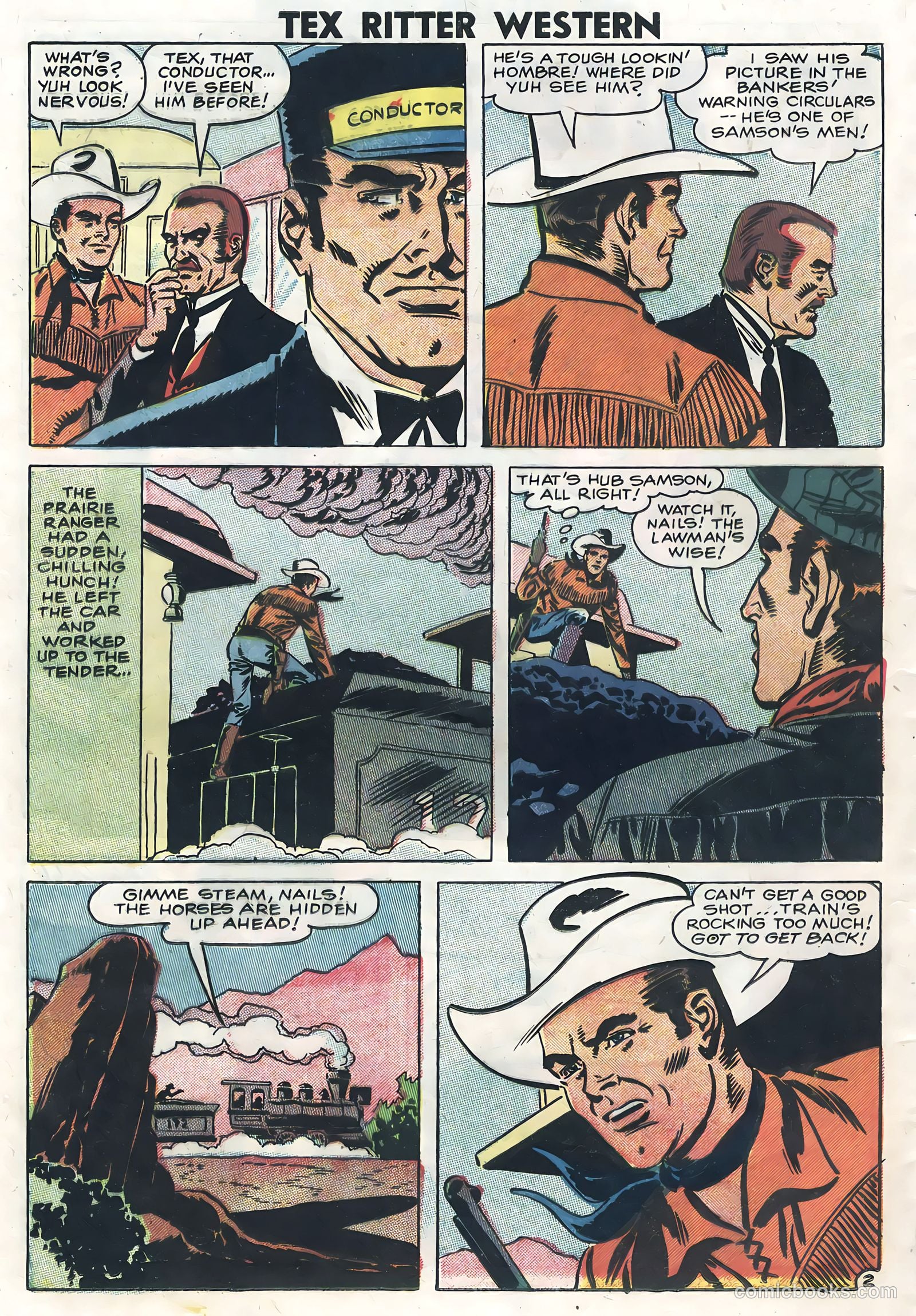 Tex Ritter Western #41 (1958) — page 24 of 36