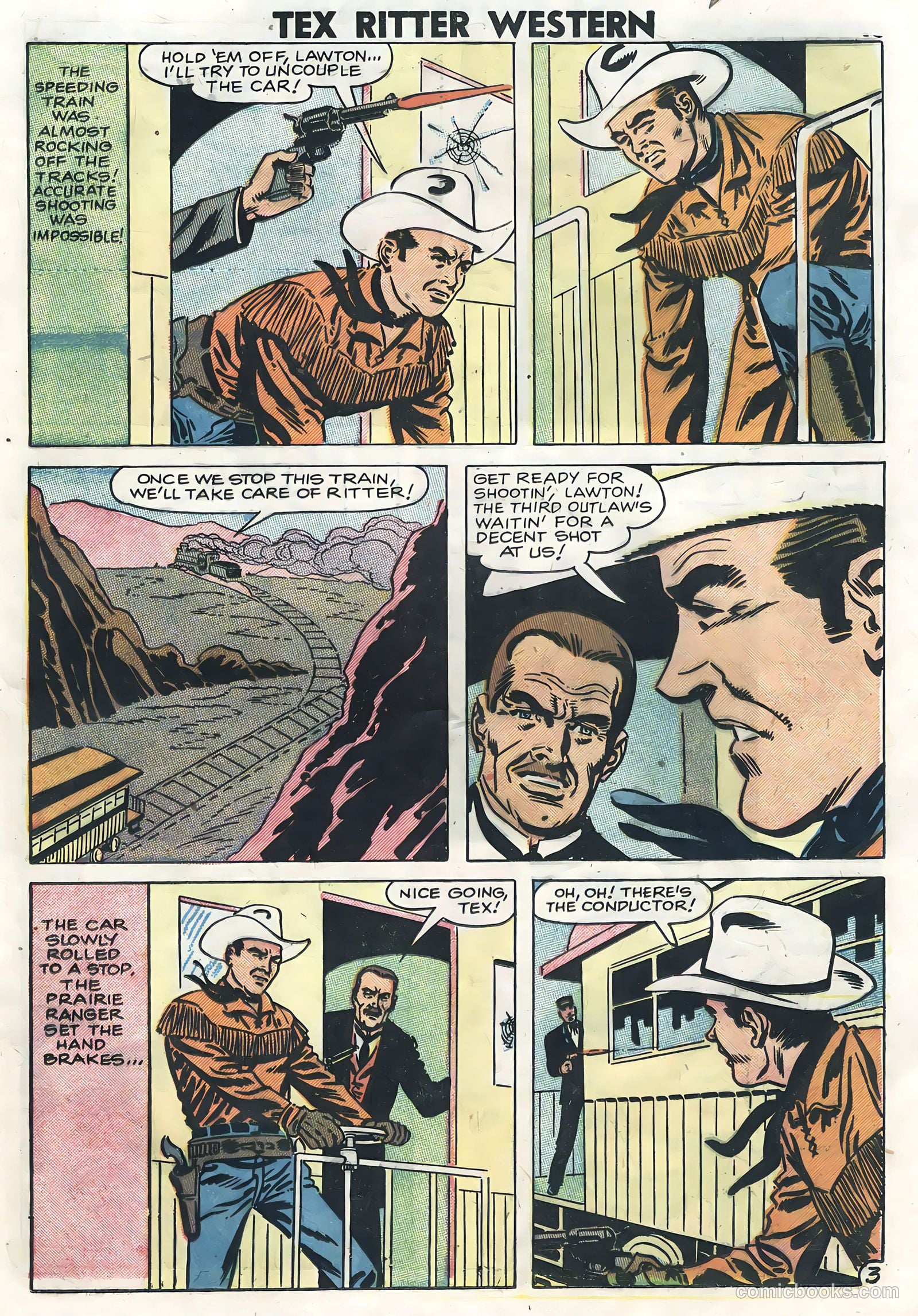 Tex Ritter Western #41 (1958) — page 25 of 36