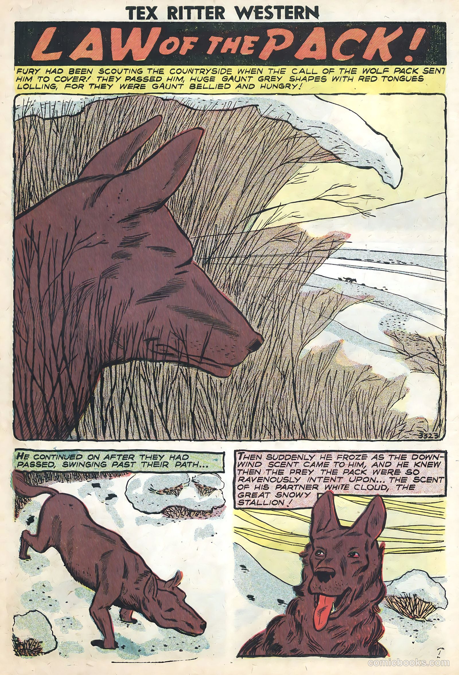 Tex Ritter Western #42 (1958) — page 27 of 36