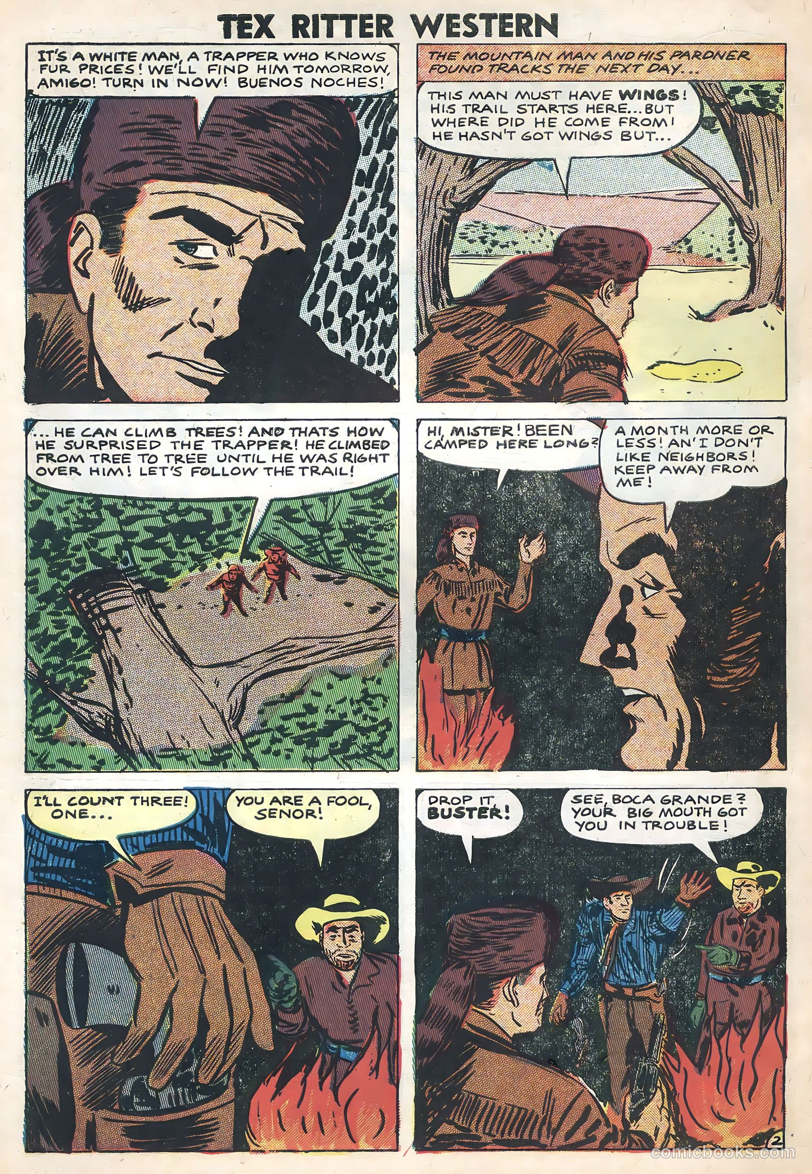 Tex Ritter Western #42 (1958) — page 30 of 36