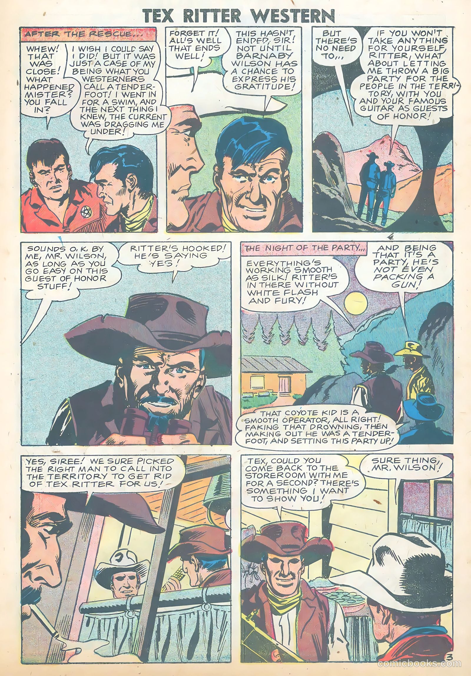 Tex Ritter Western #43 (1958) — page 11 of 36