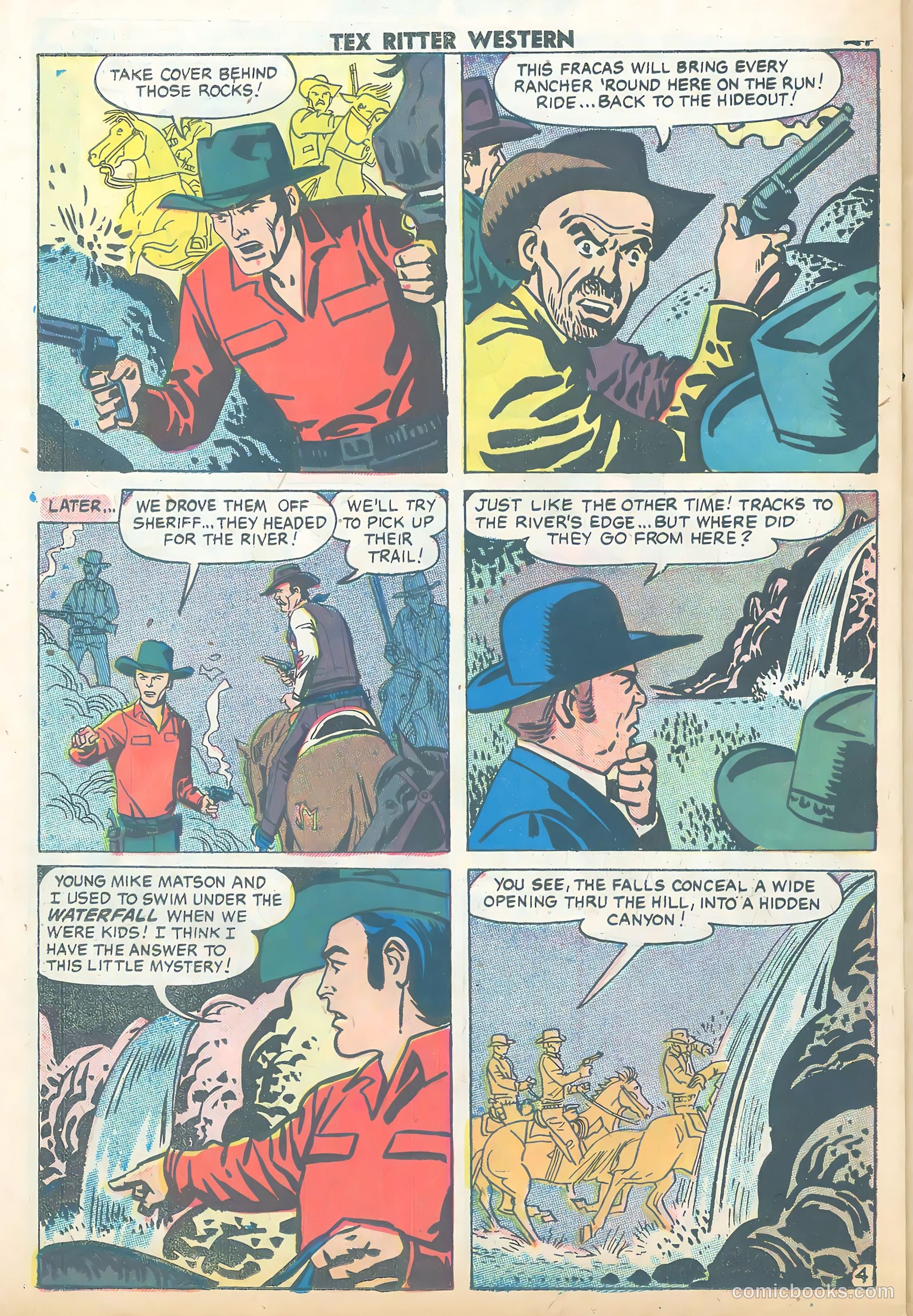 Tex Ritter Western #43 (1958) — page 26 of 36
