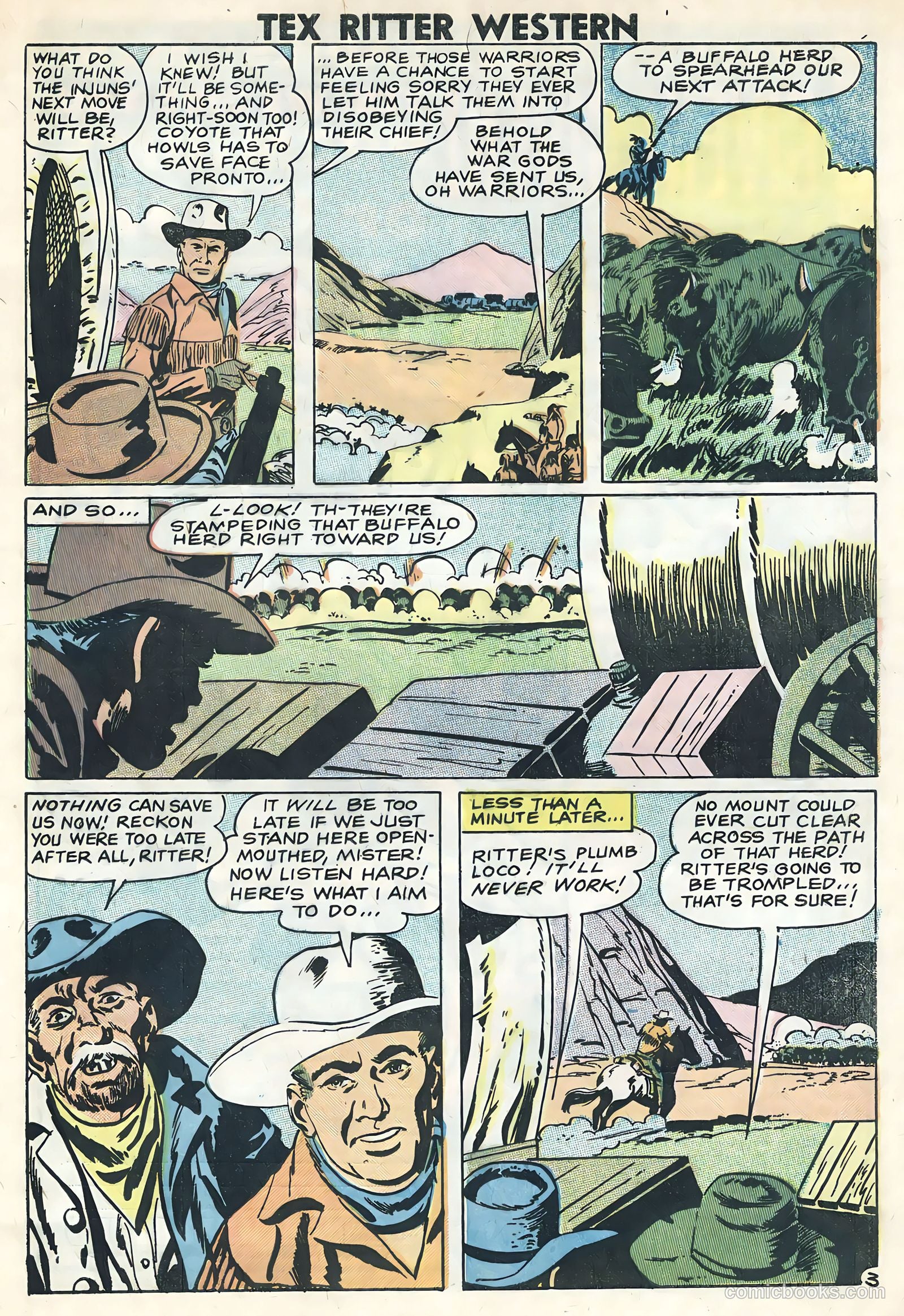 Tex Ritter Western #44 (1959) — page 5 of 36