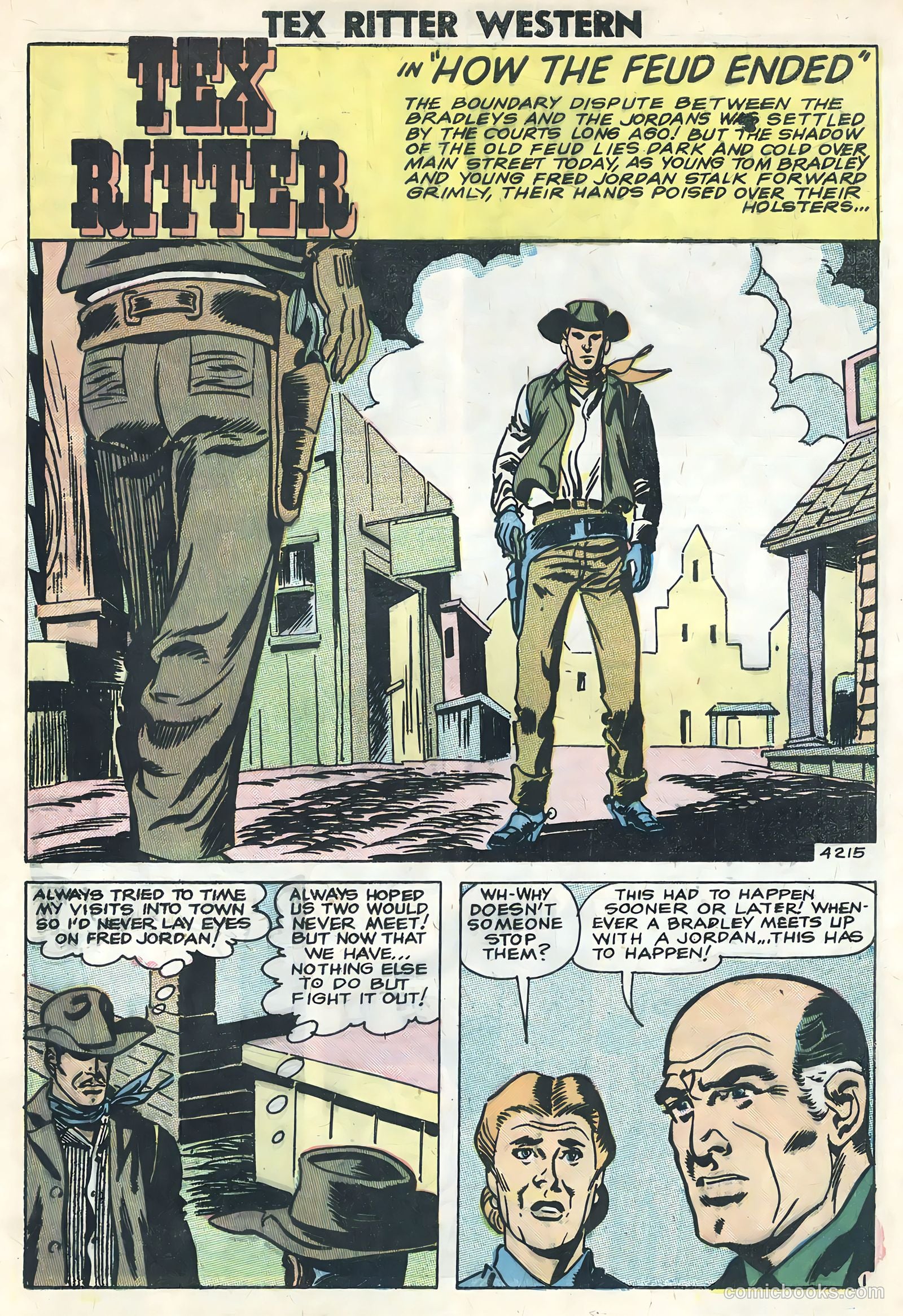 Tex Ritter Western #44 (1959) — page 9 of 36