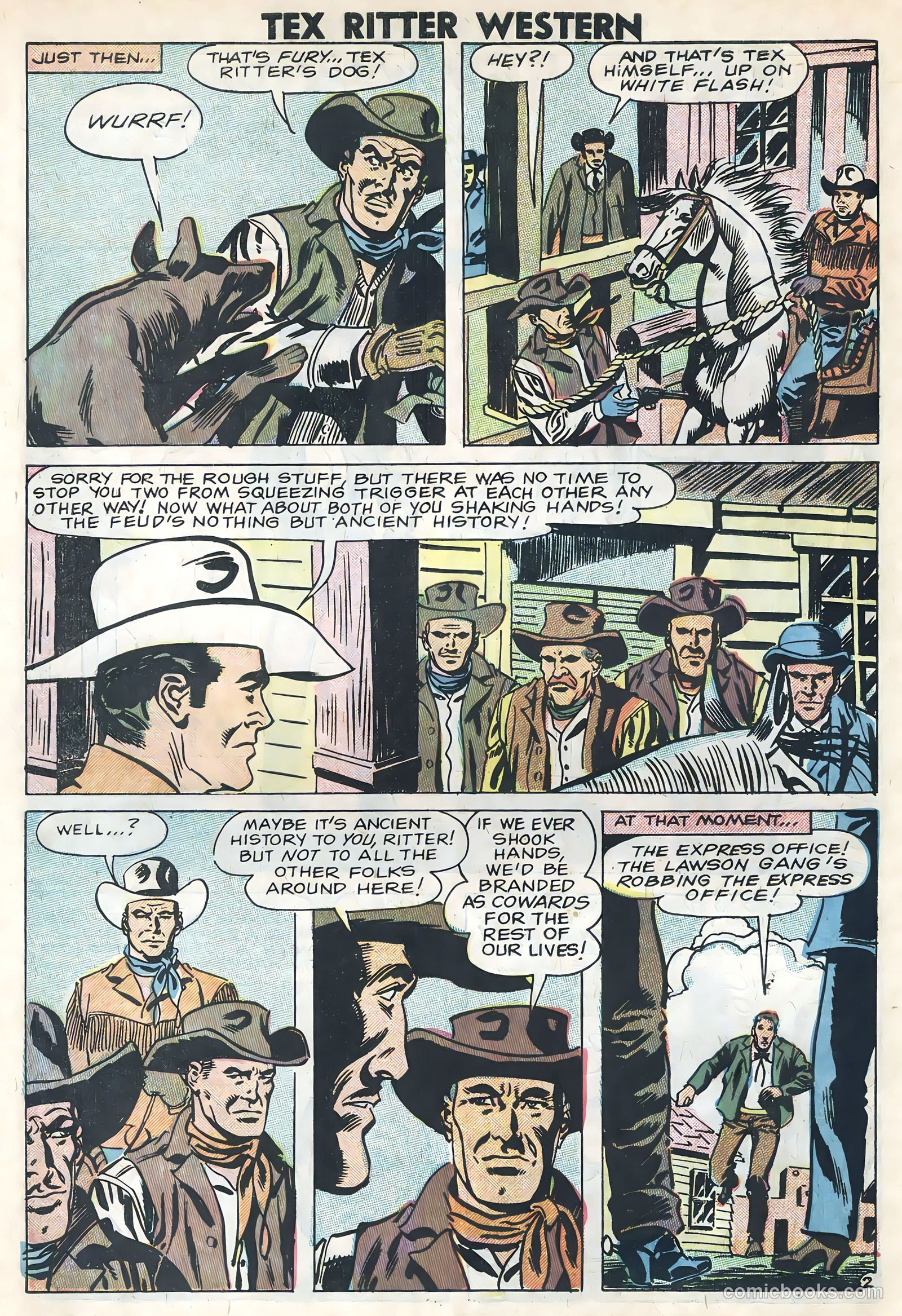 Tex Ritter Western #44 (1959) — page 10 of 36