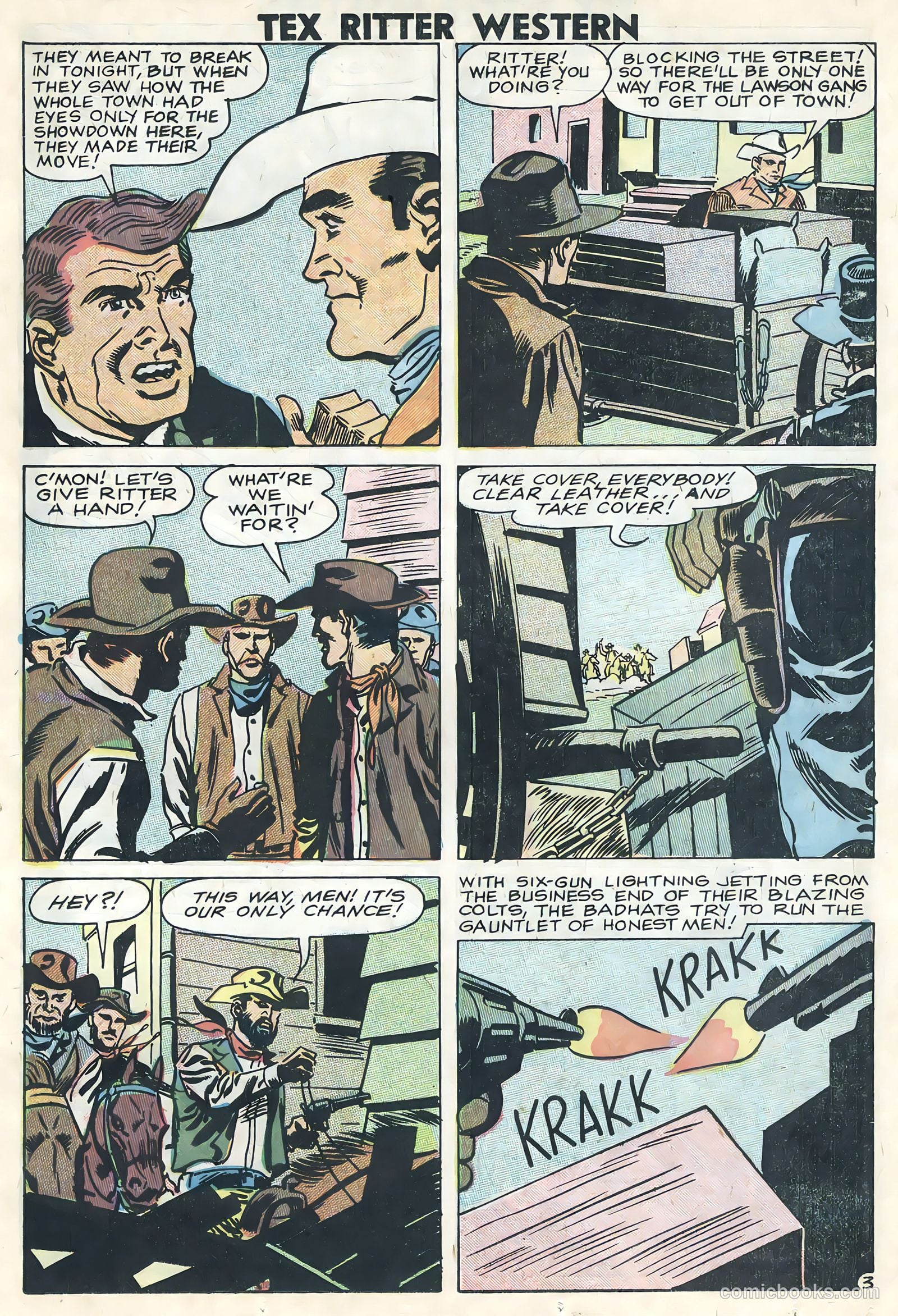 Tex Ritter Western #44 (1959) — page 11 of 36
