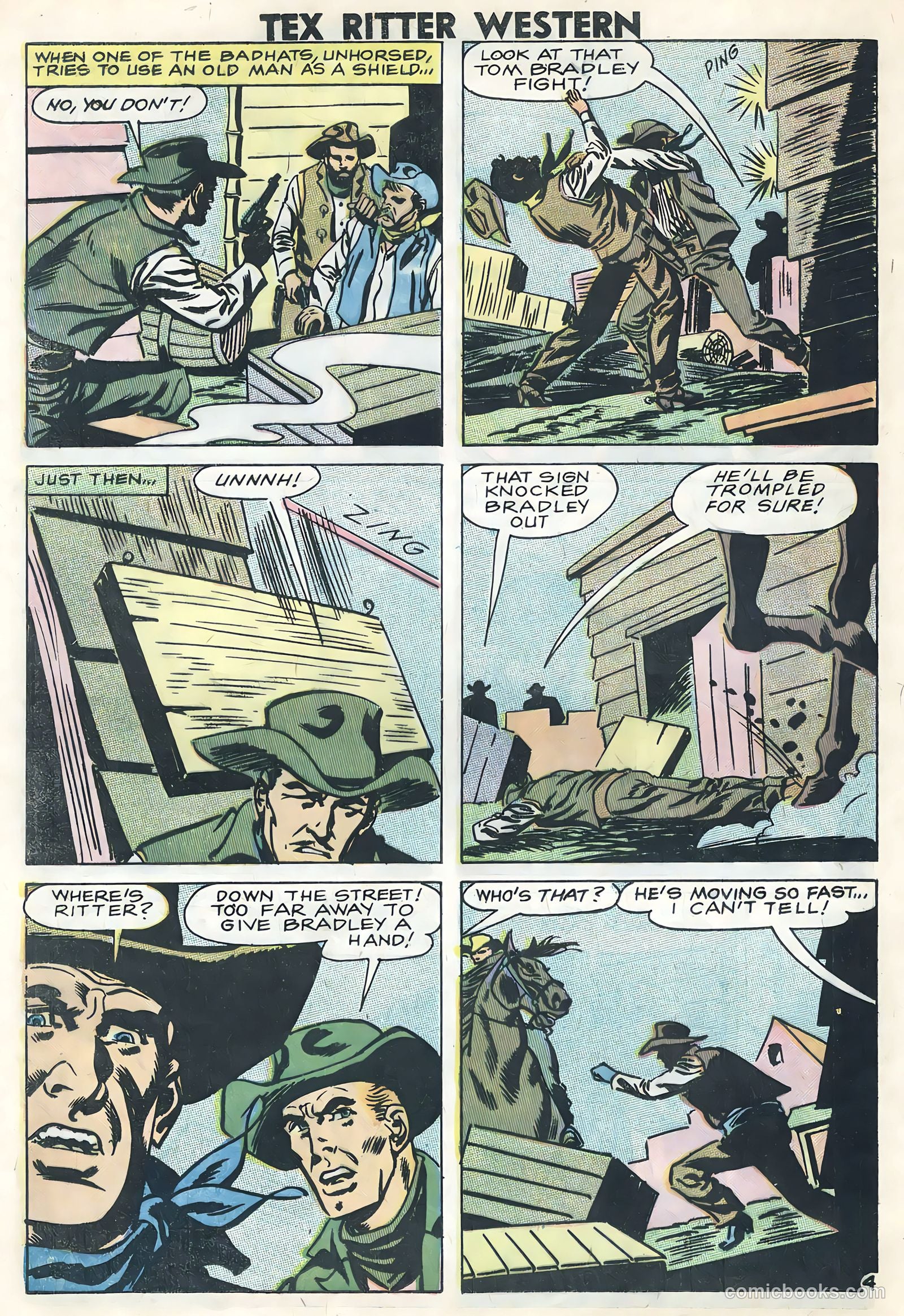 Tex Ritter Western #44 (1959) — page 12 of 36