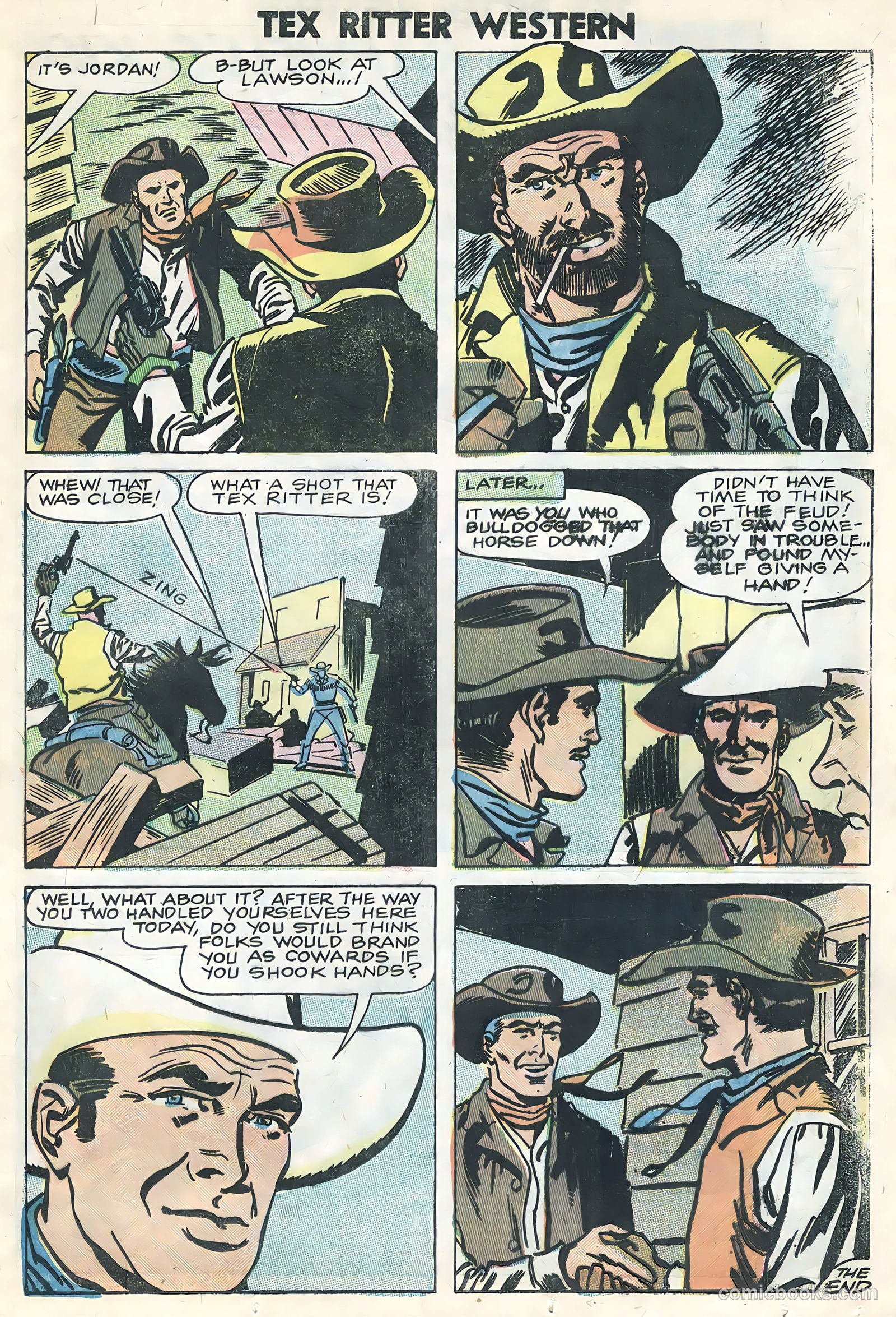 Tex Ritter Western #44 (1959) — page 13 of 36