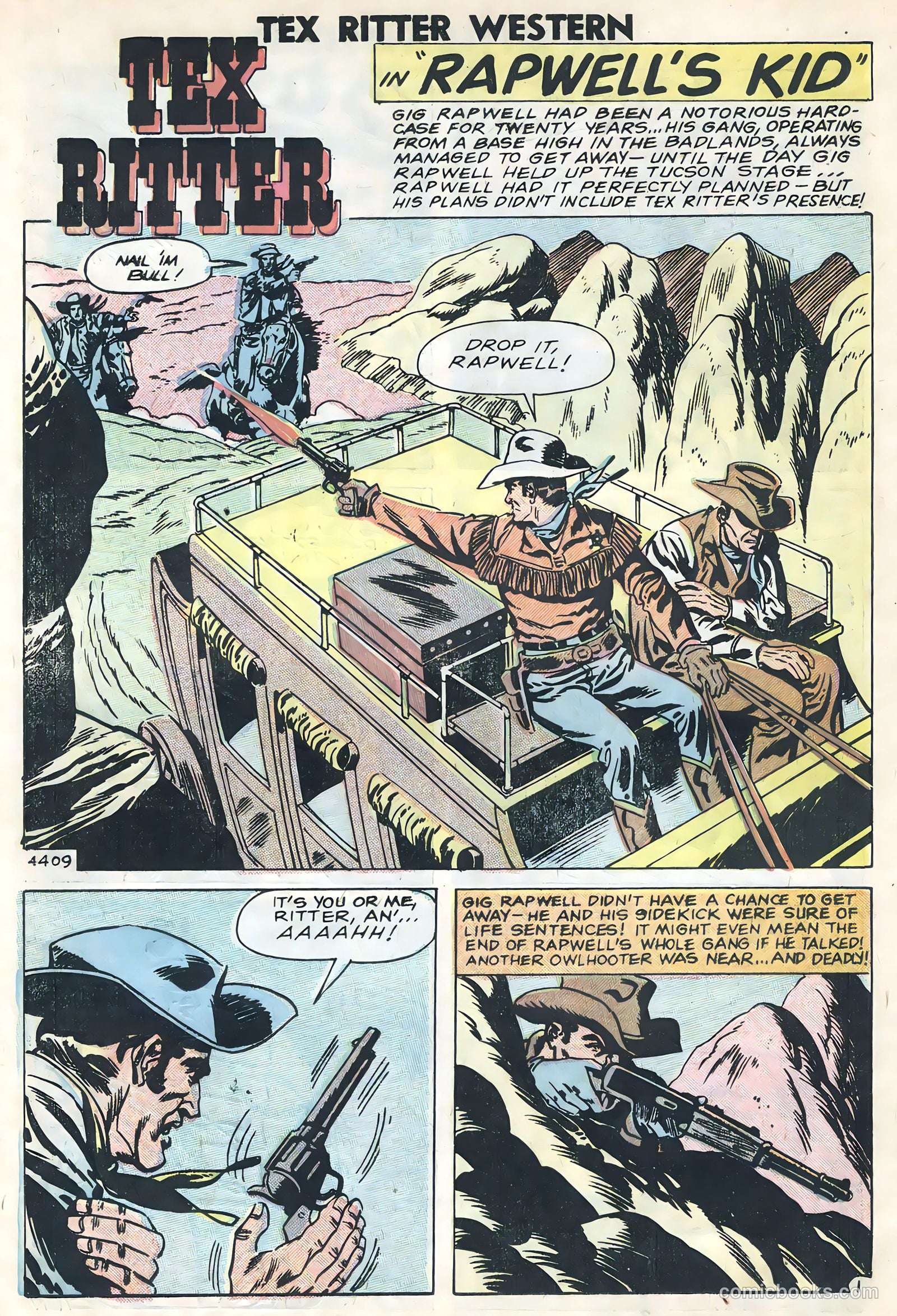 Tex Ritter Western #44 (1959) — page 14 of 36