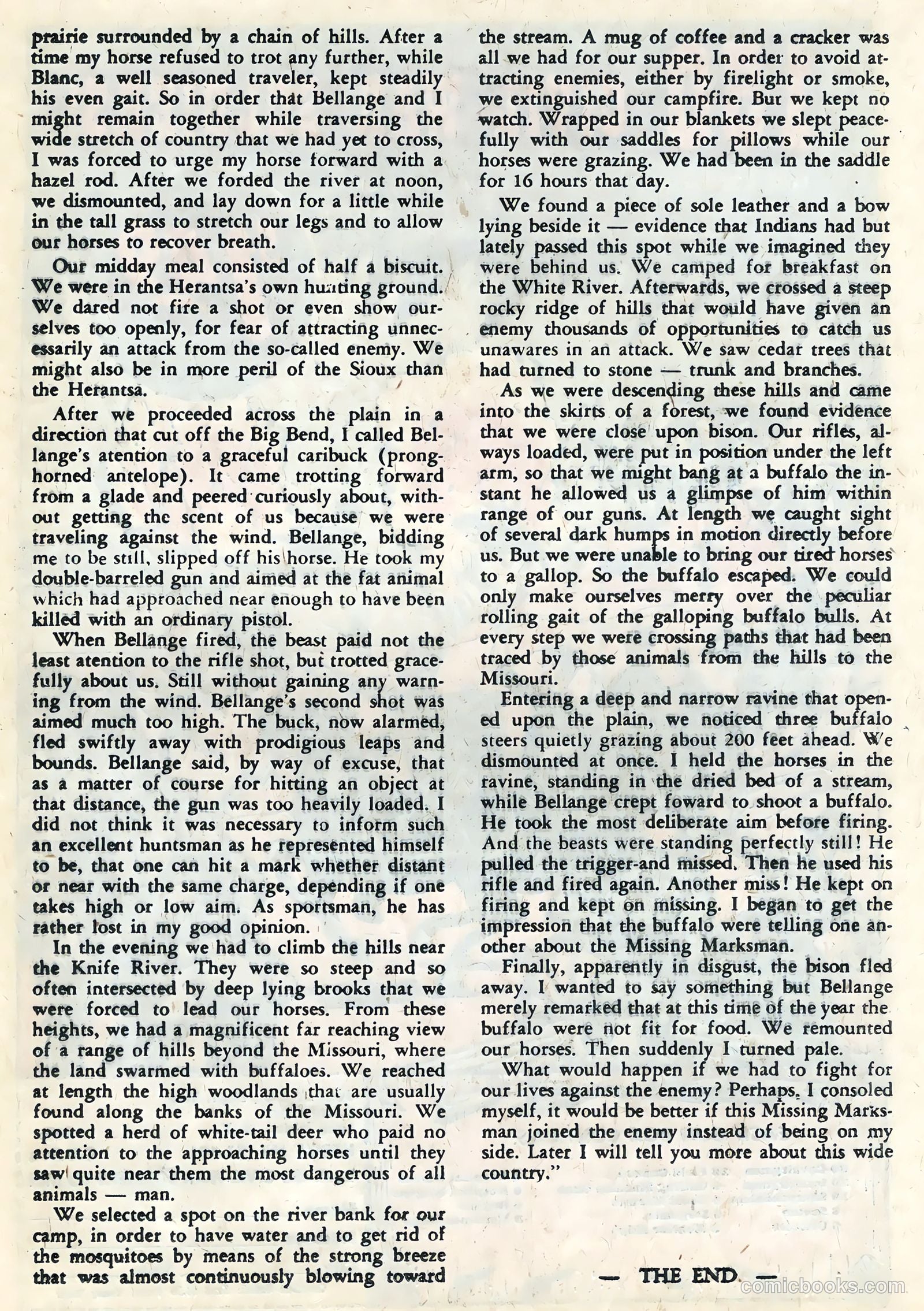 Tex Ritter Western #44 (1959) — page 21 of 36
