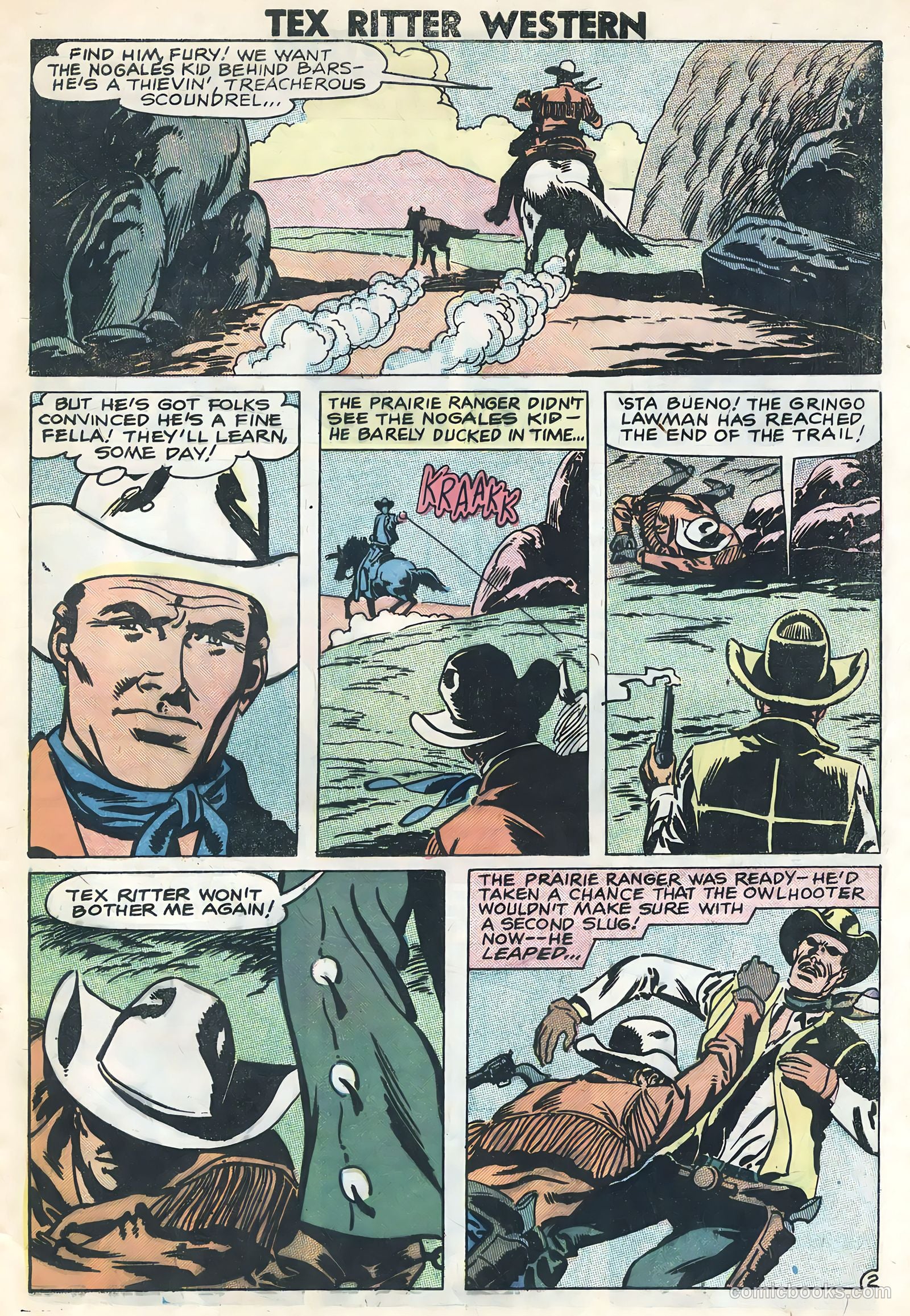 Tex Ritter Western #44 (1959) — page 29 of 36