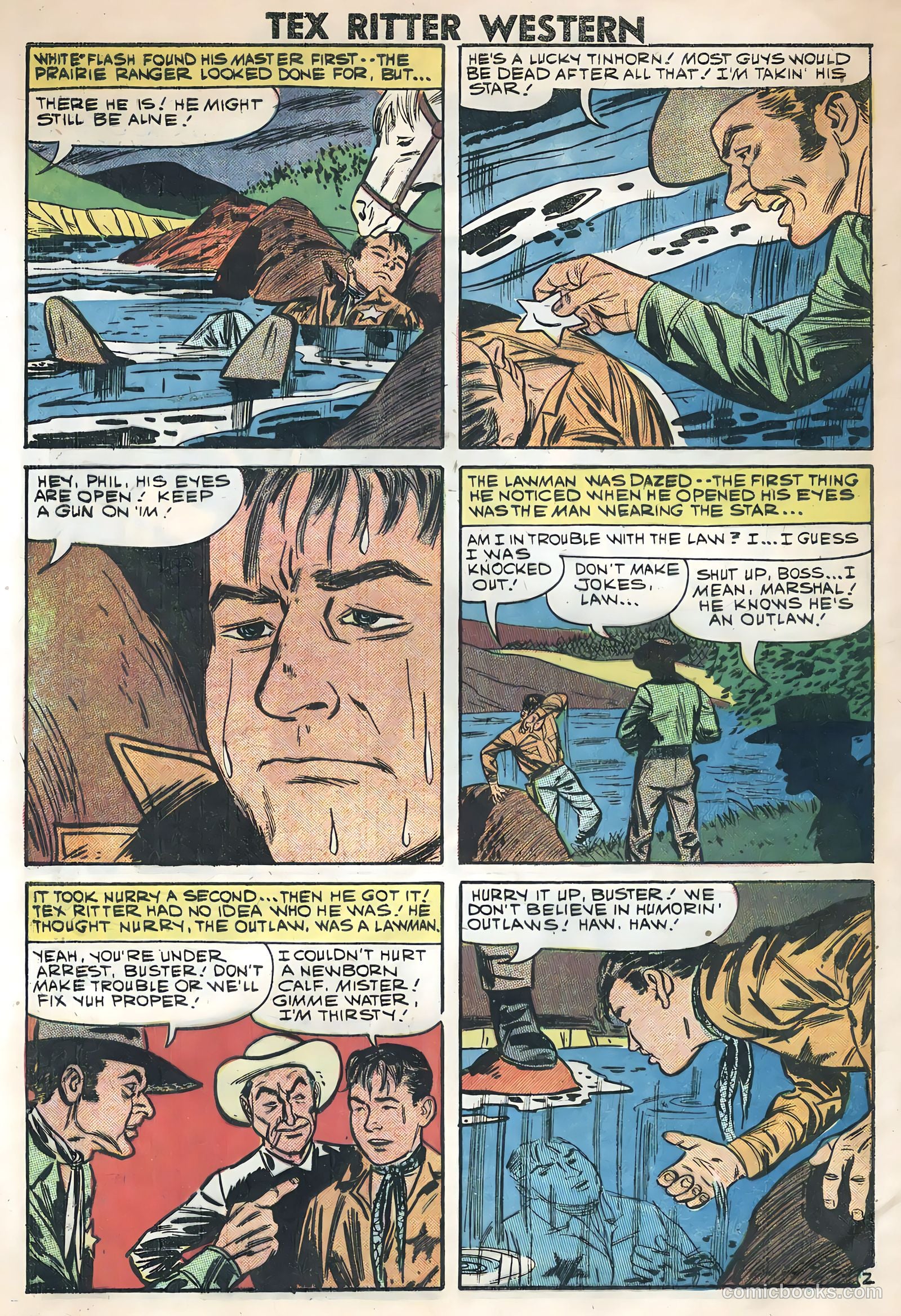 Tex Ritter Western #45 (1959) — page 4 of 35