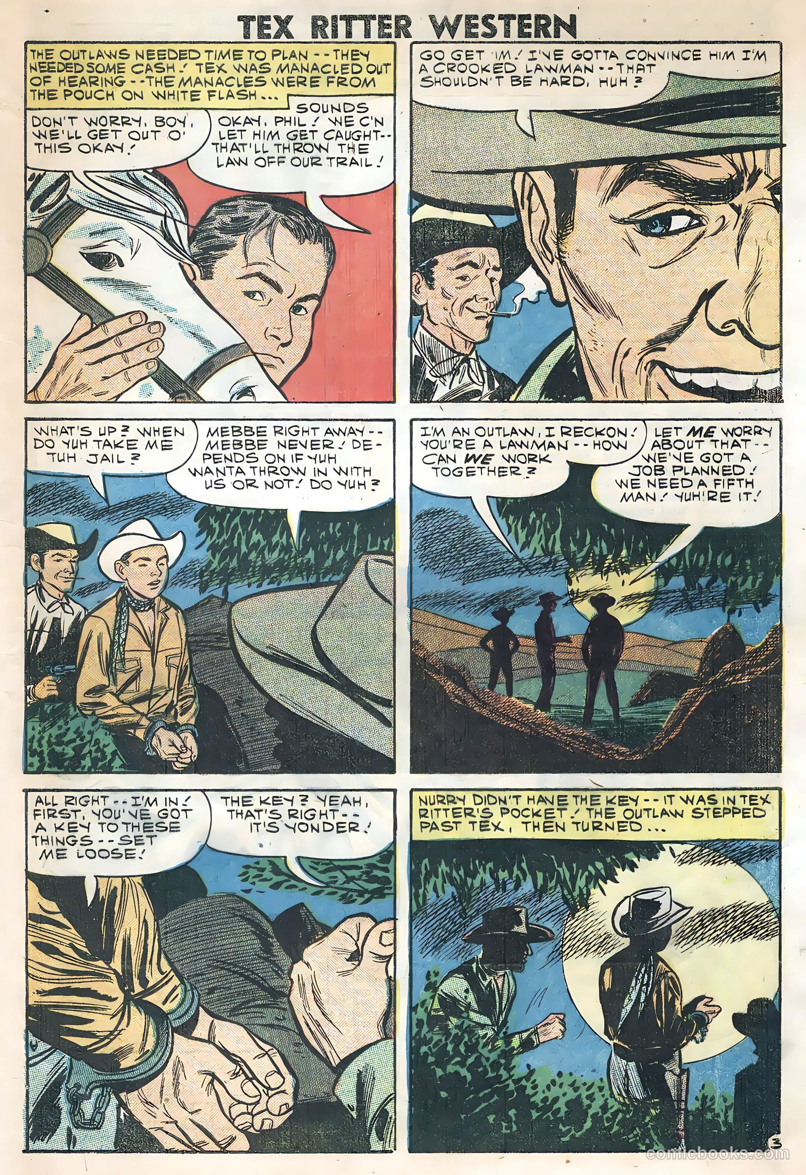 Tex Ritter Western #45 (1959) — page 5 of 35